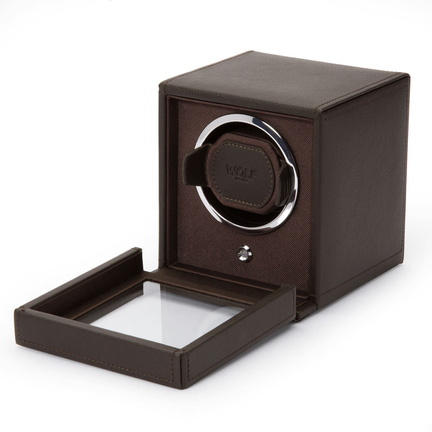 Cub Single Watch Winder - Brown | Wolf