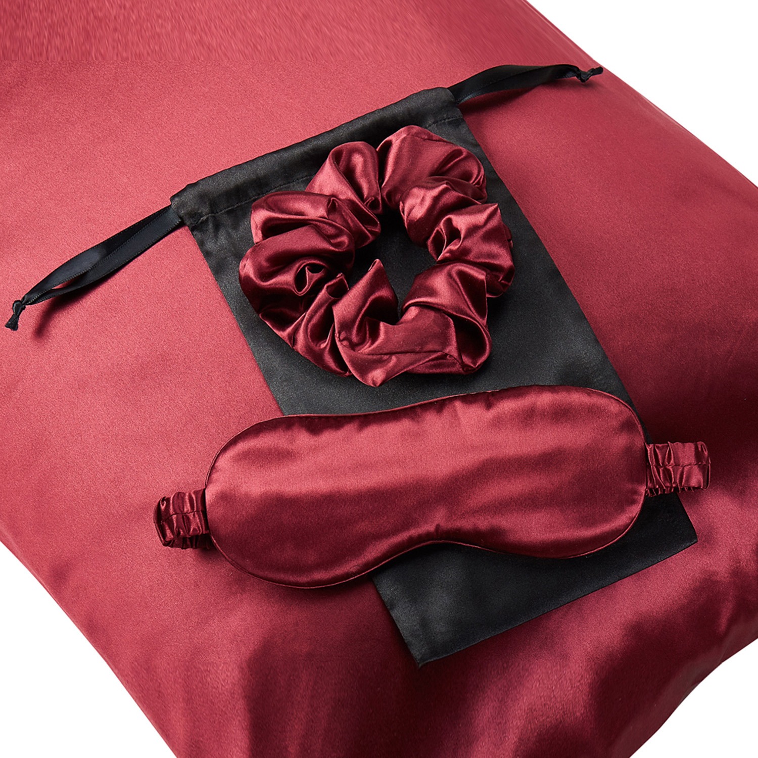 satin dust bag for eye mask