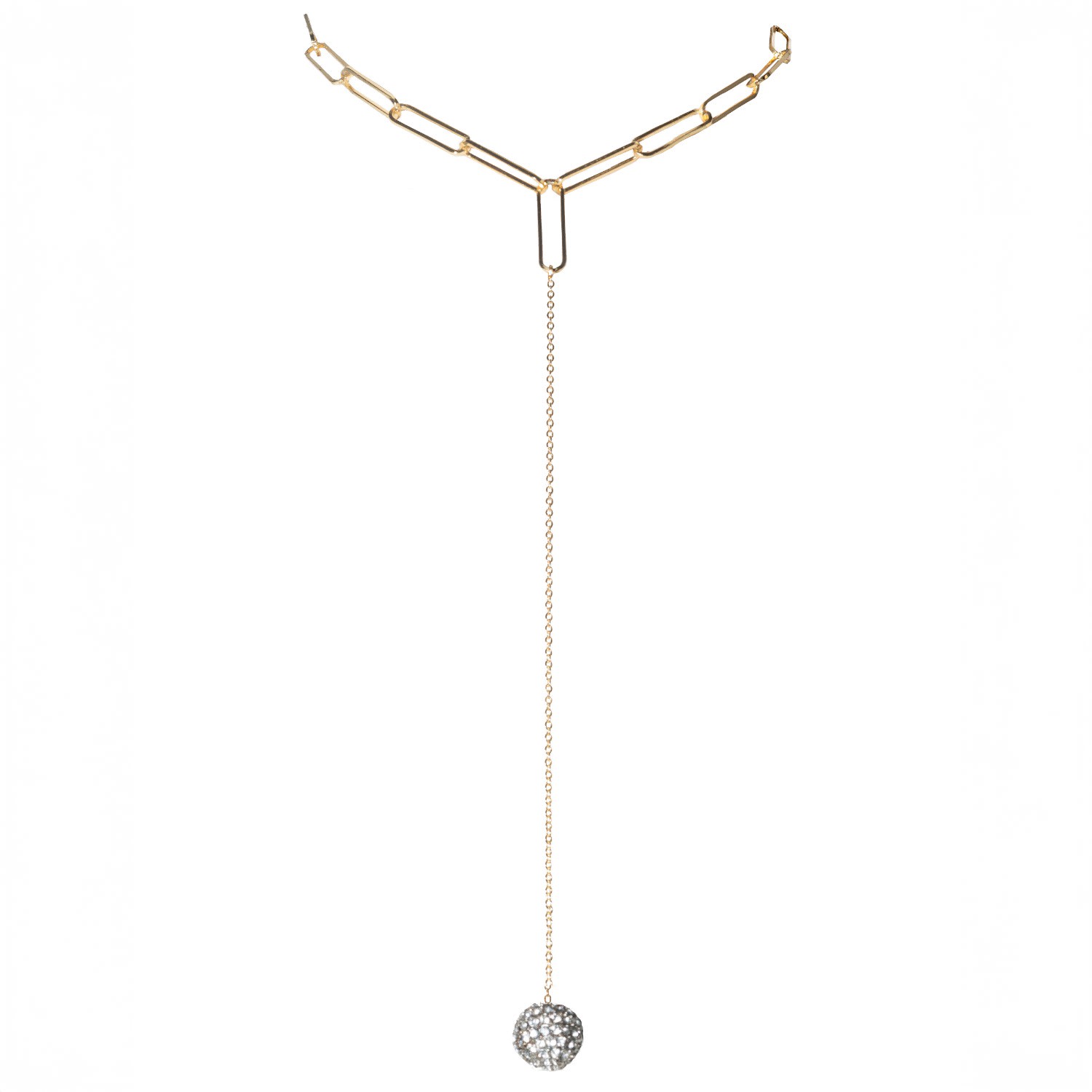 Studio Baloge Women's Gold / Silver Sarai Drop Necklace In Multi