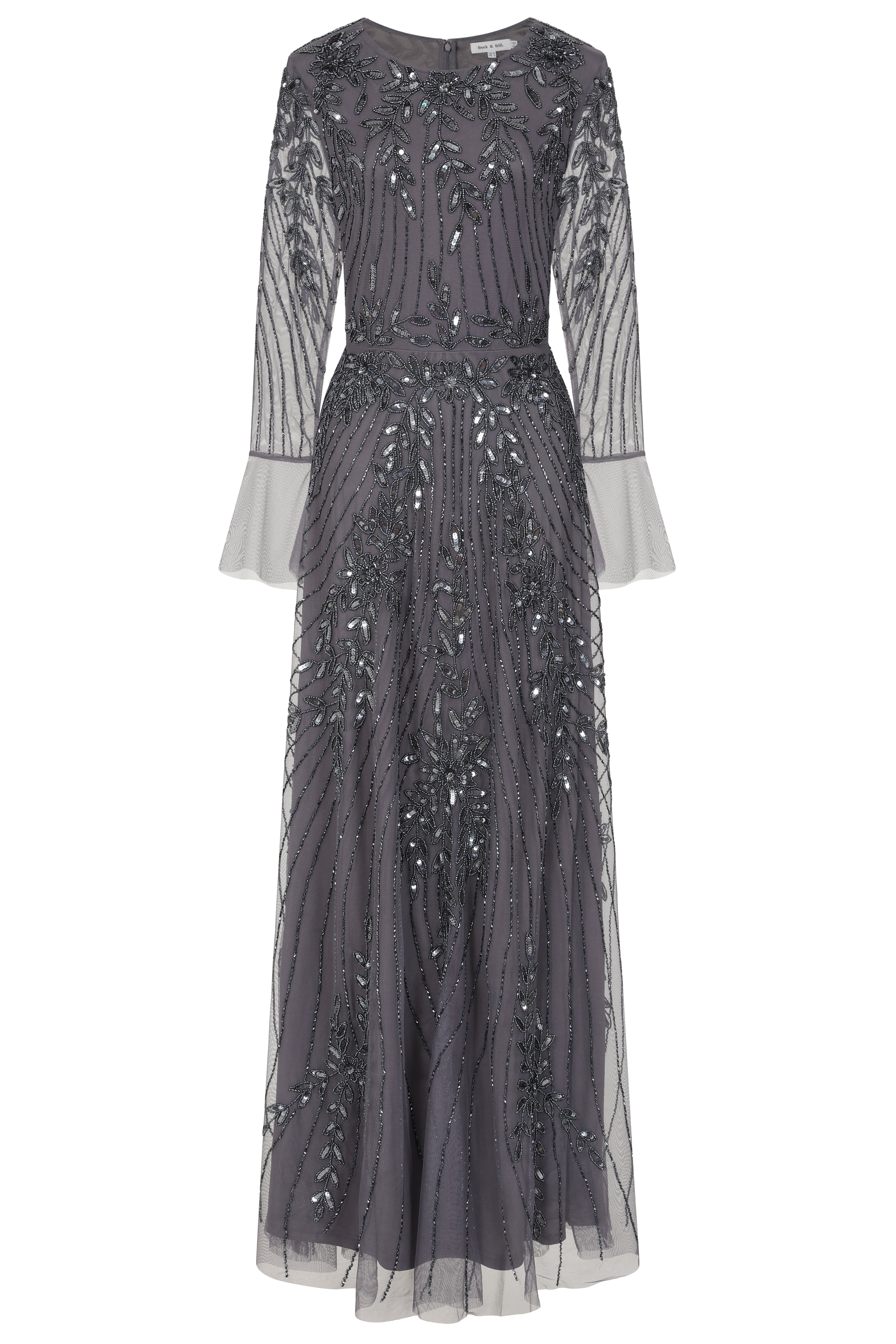 chinese dress ladies Saywell Off The Shoulder Maxi Dress Charcoal main image 0