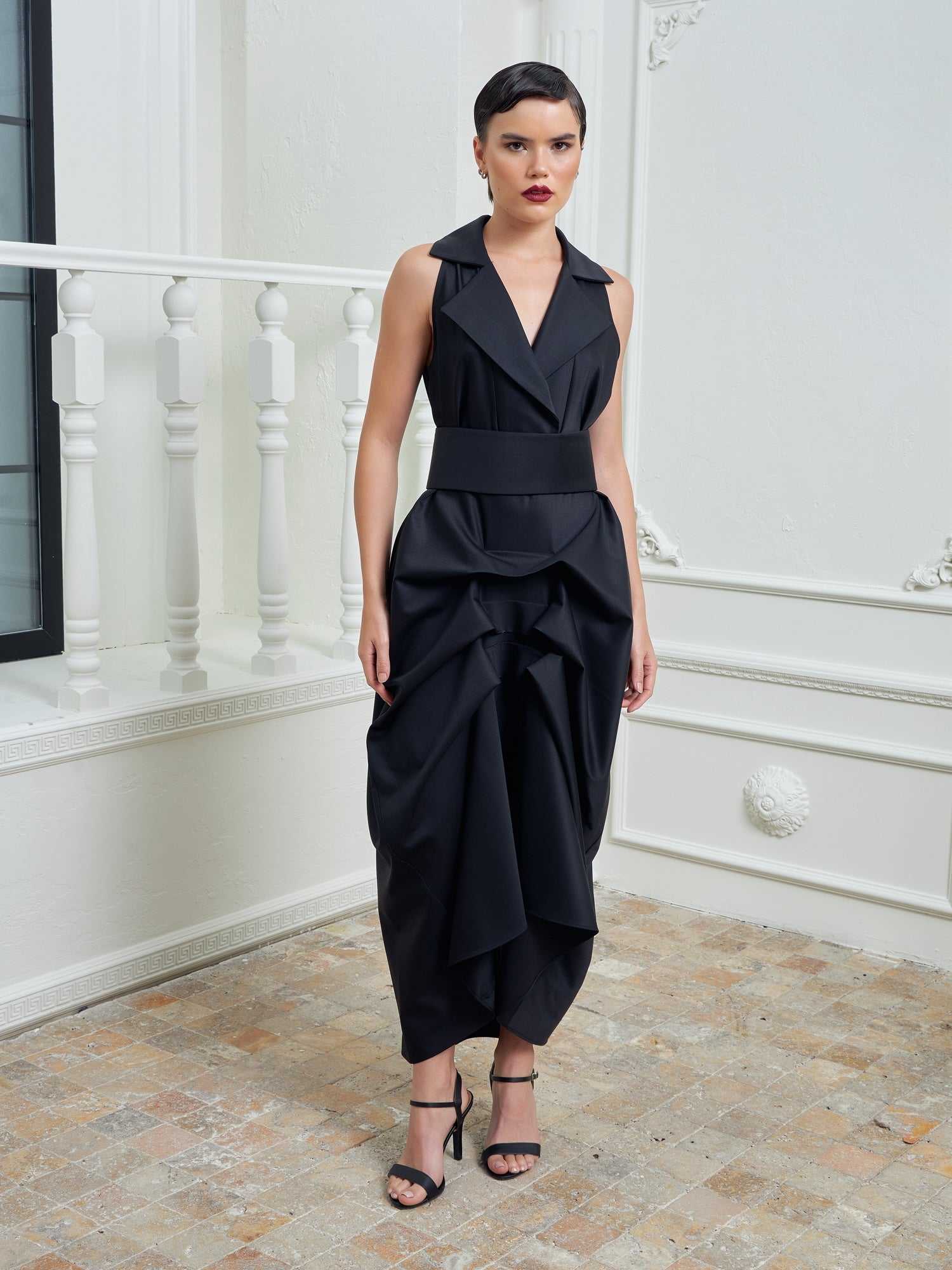 The Tuxedo Dress