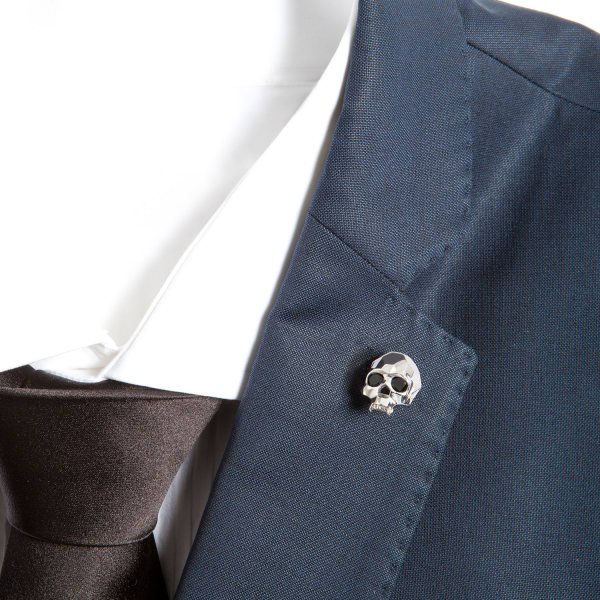 Gucci Vampire Brooch Pin Silver