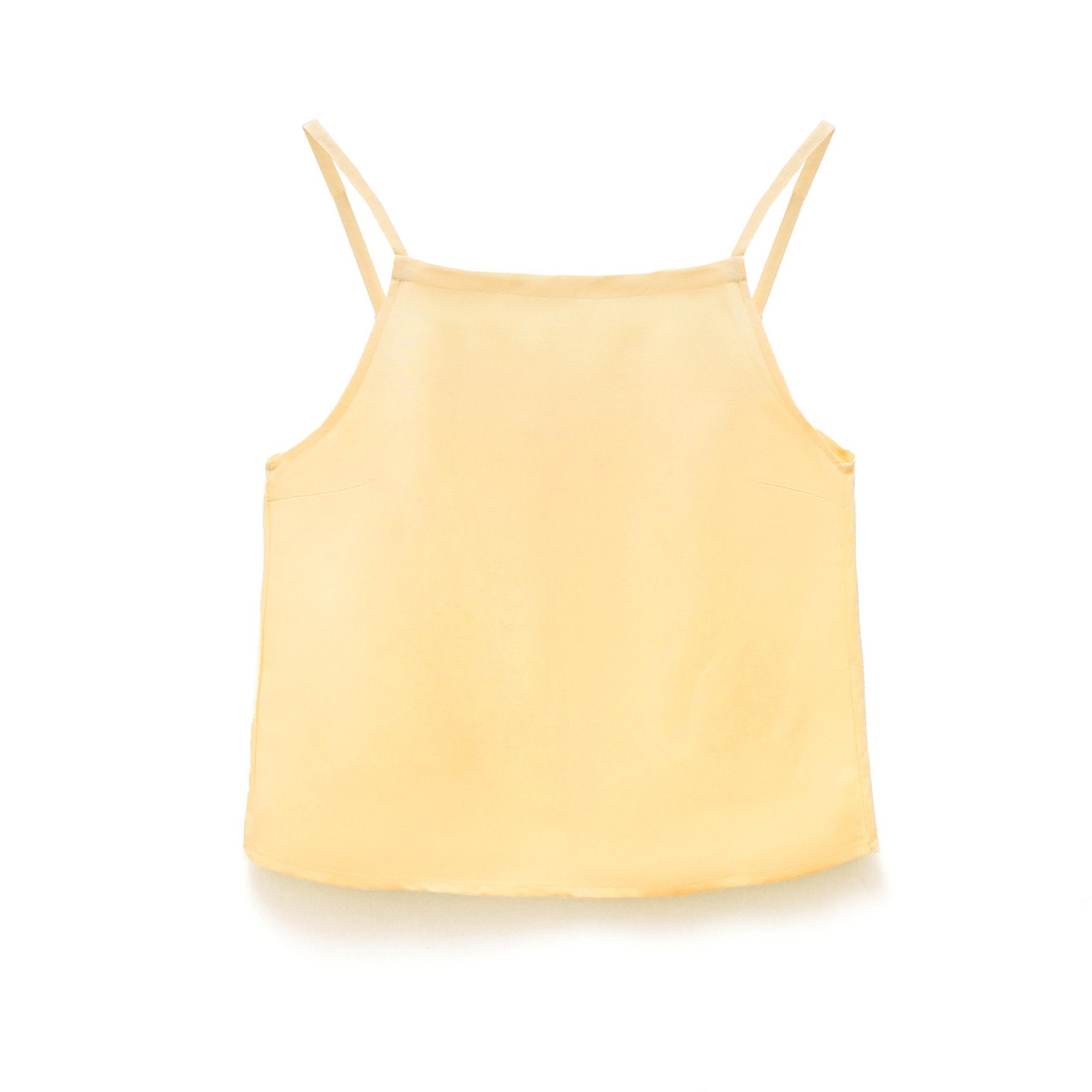 Em Basics Women's Yellow / Orange Kaia Top Butter Yellow In Neutral