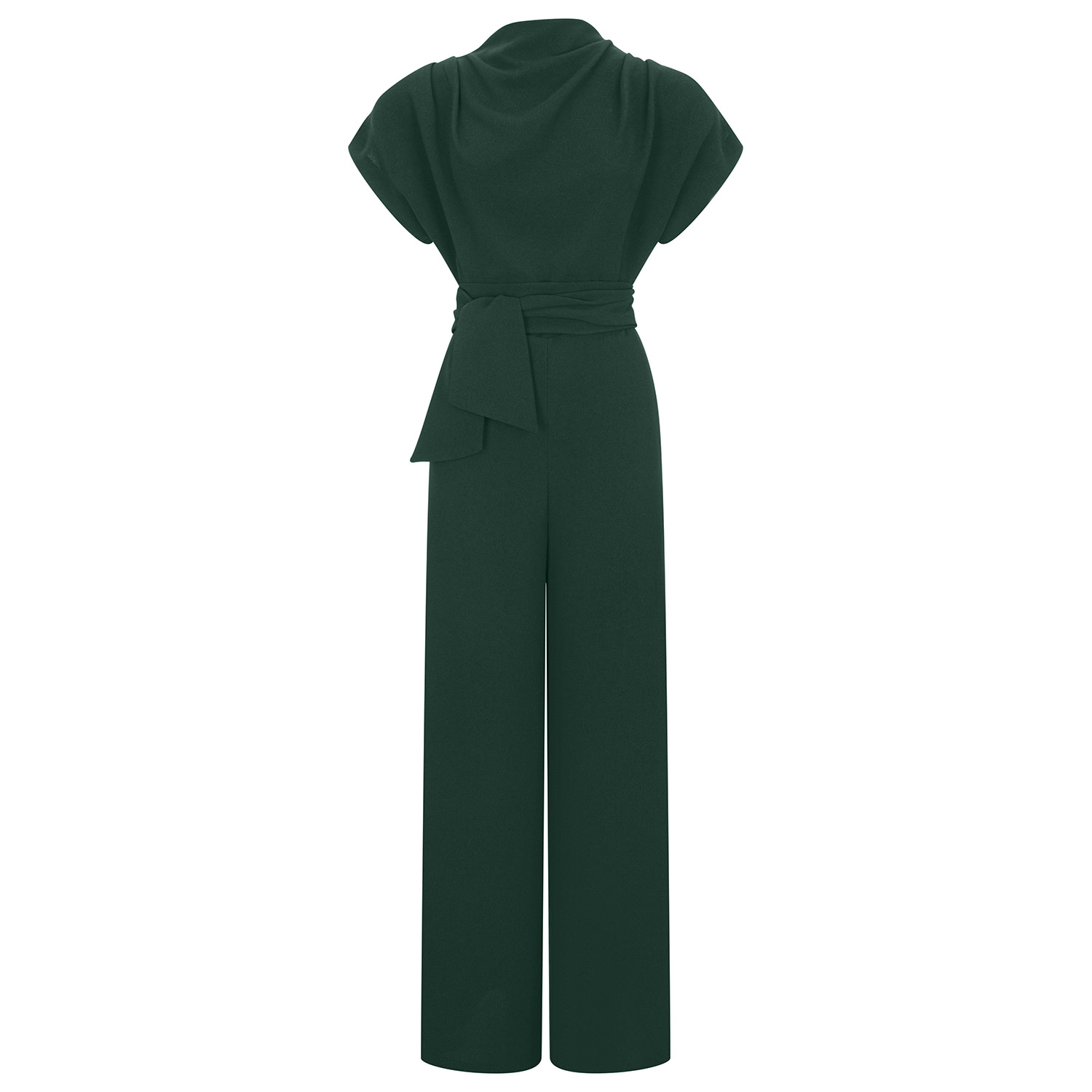 Women’s Pacey Jumpsuit Forest Green Small House of Lily