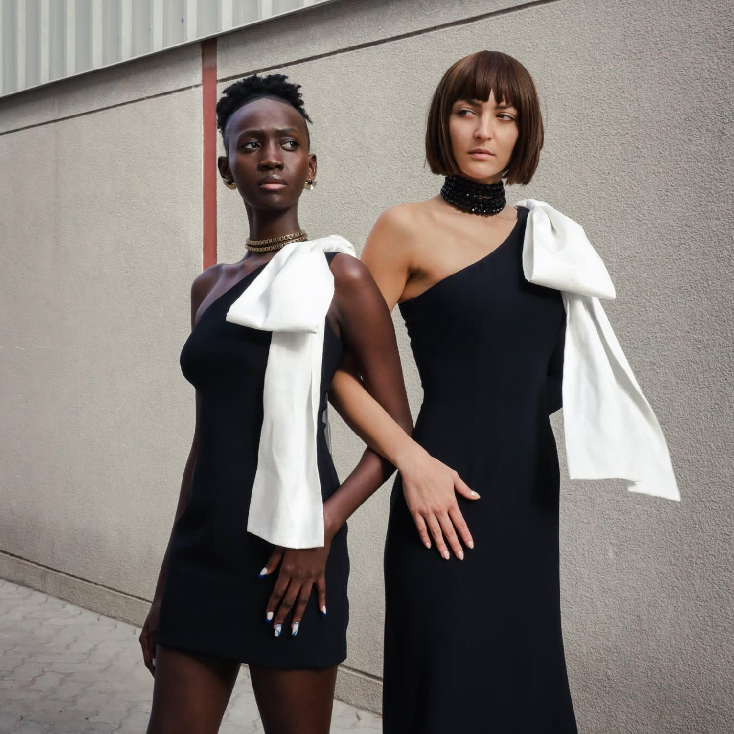 Zara black cheap bow dress