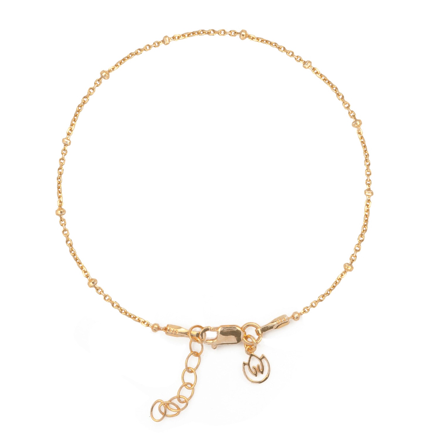 Women’s Satellite Chain Bracelet In Gold Vermeil The Jewellery Store London