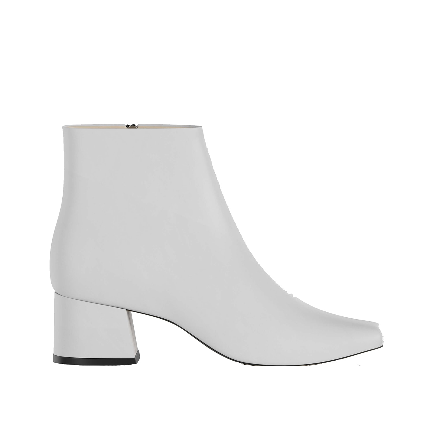 Women’s Parade White Soft Leather Ankle Boots 7 Uk Each X Every