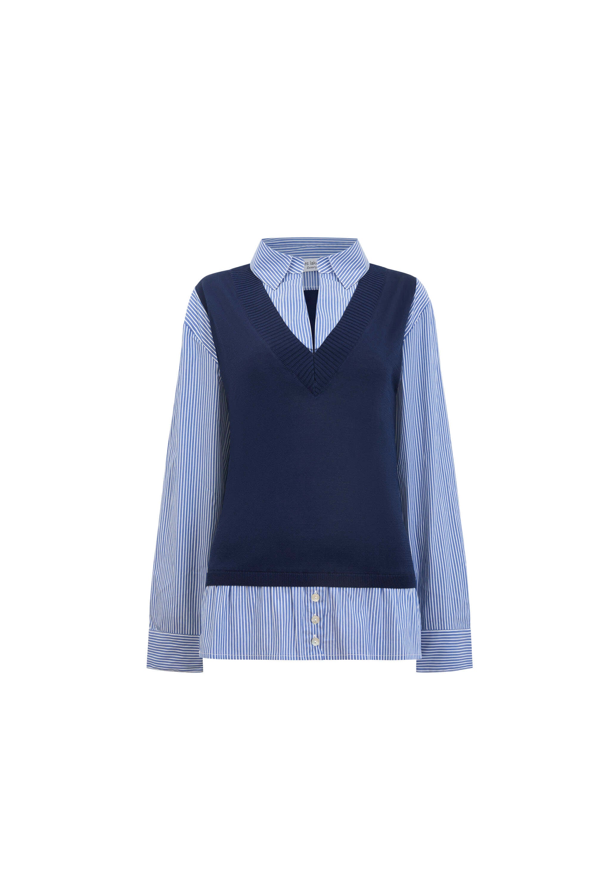 トップス ENDS and MEANS QUILTINGREVERSIBLE VESTXL Vest Over Shirt Top | James Lakeland | Wolf & Badger