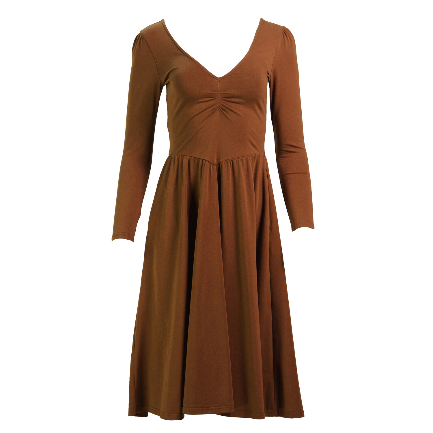 Kristinit Women's Mocha Brown Ballet Dress In Brown