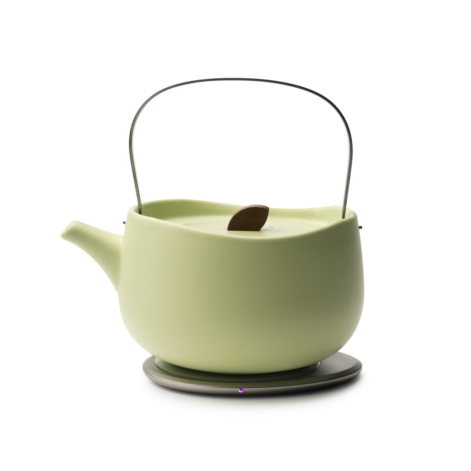 Ohom Leiph Self-heating Teapot Set - Verde Green