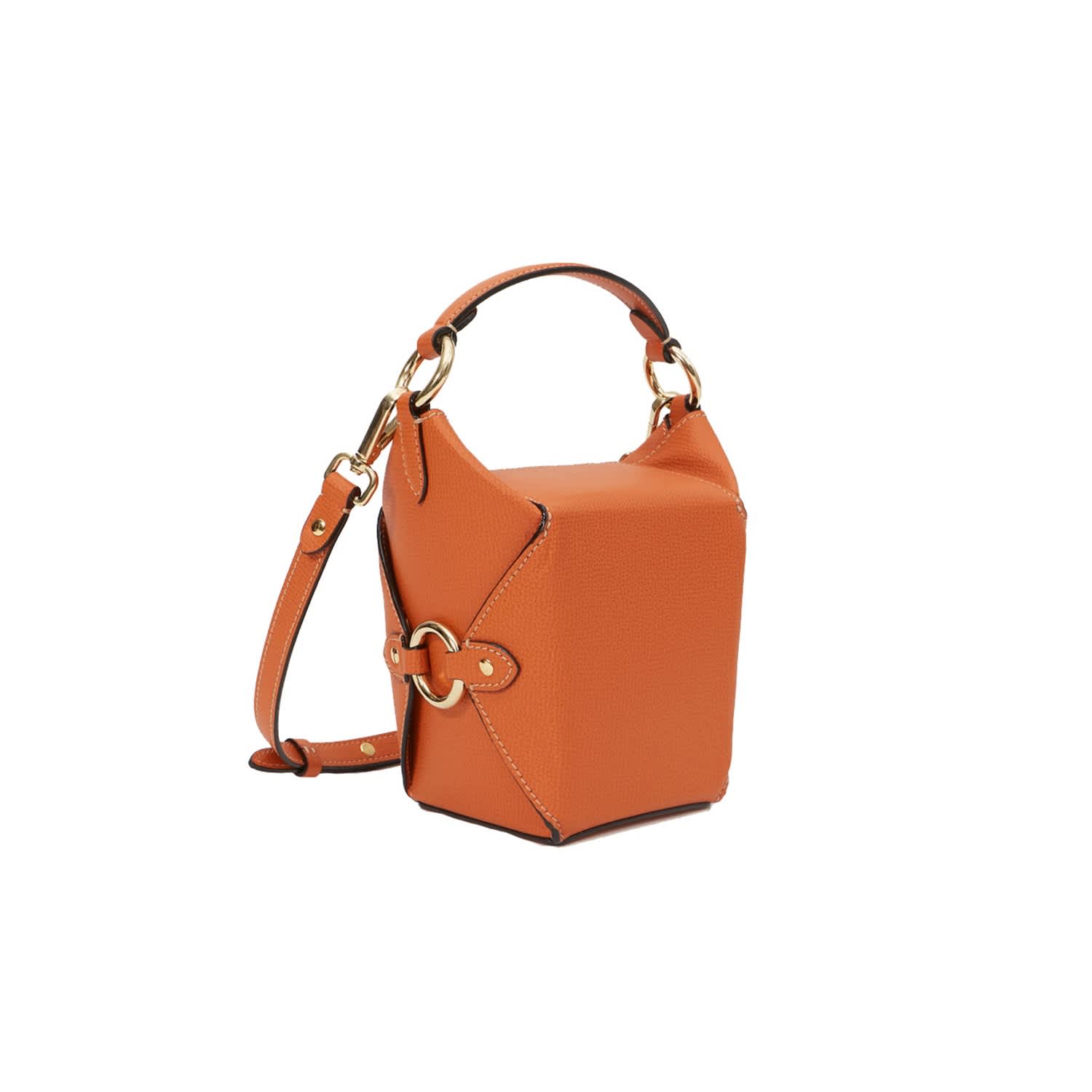orange lunch bag