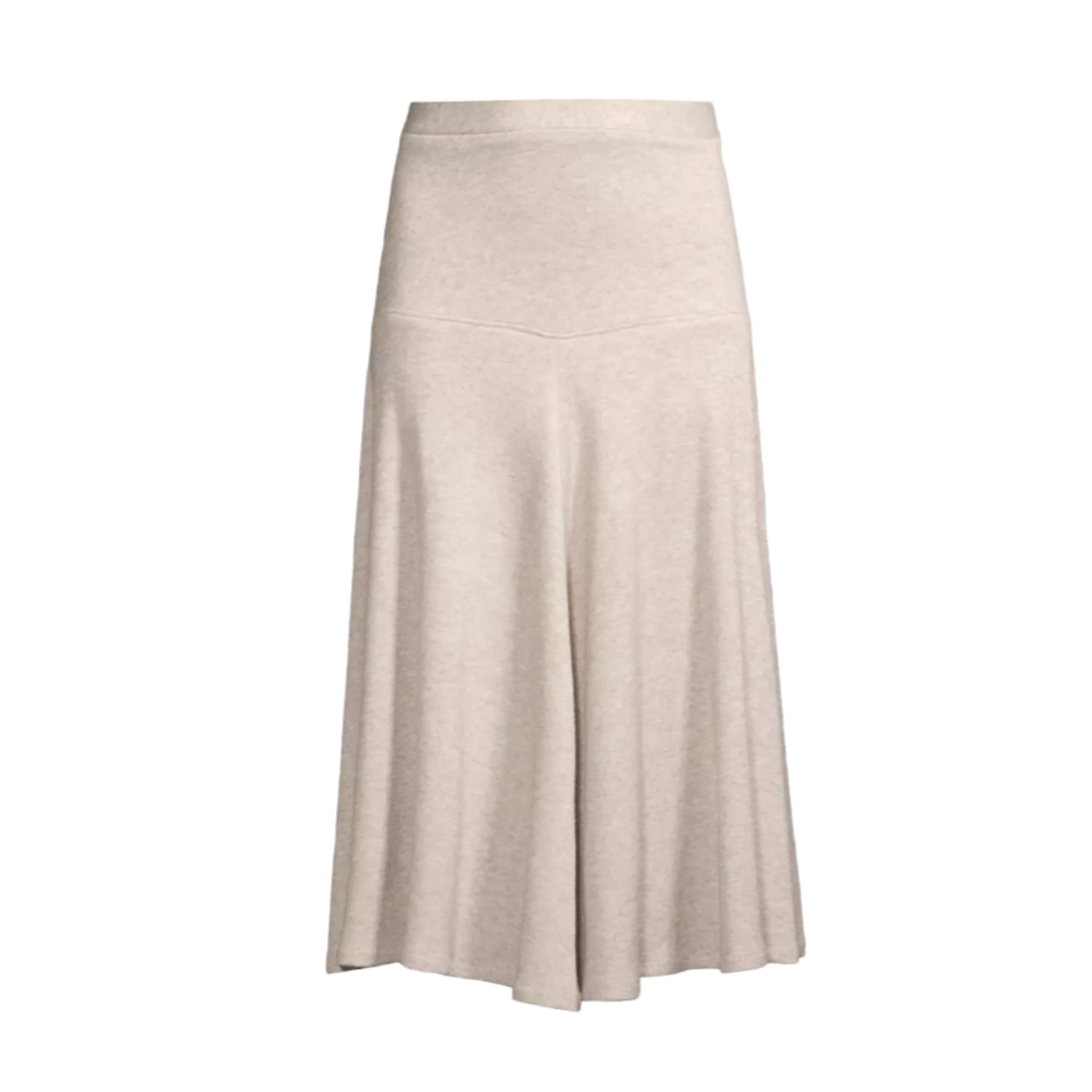 Women’s Neutrals Soft Knit Full Skirt Small Undra Celeste New York