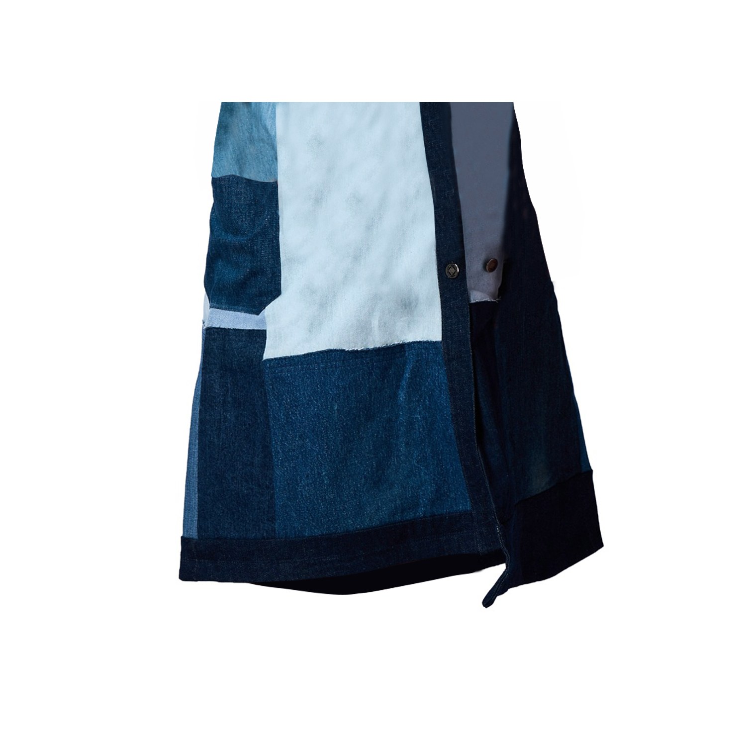 Story Wear Women's Blue Denim Wrap Skirt In Blue