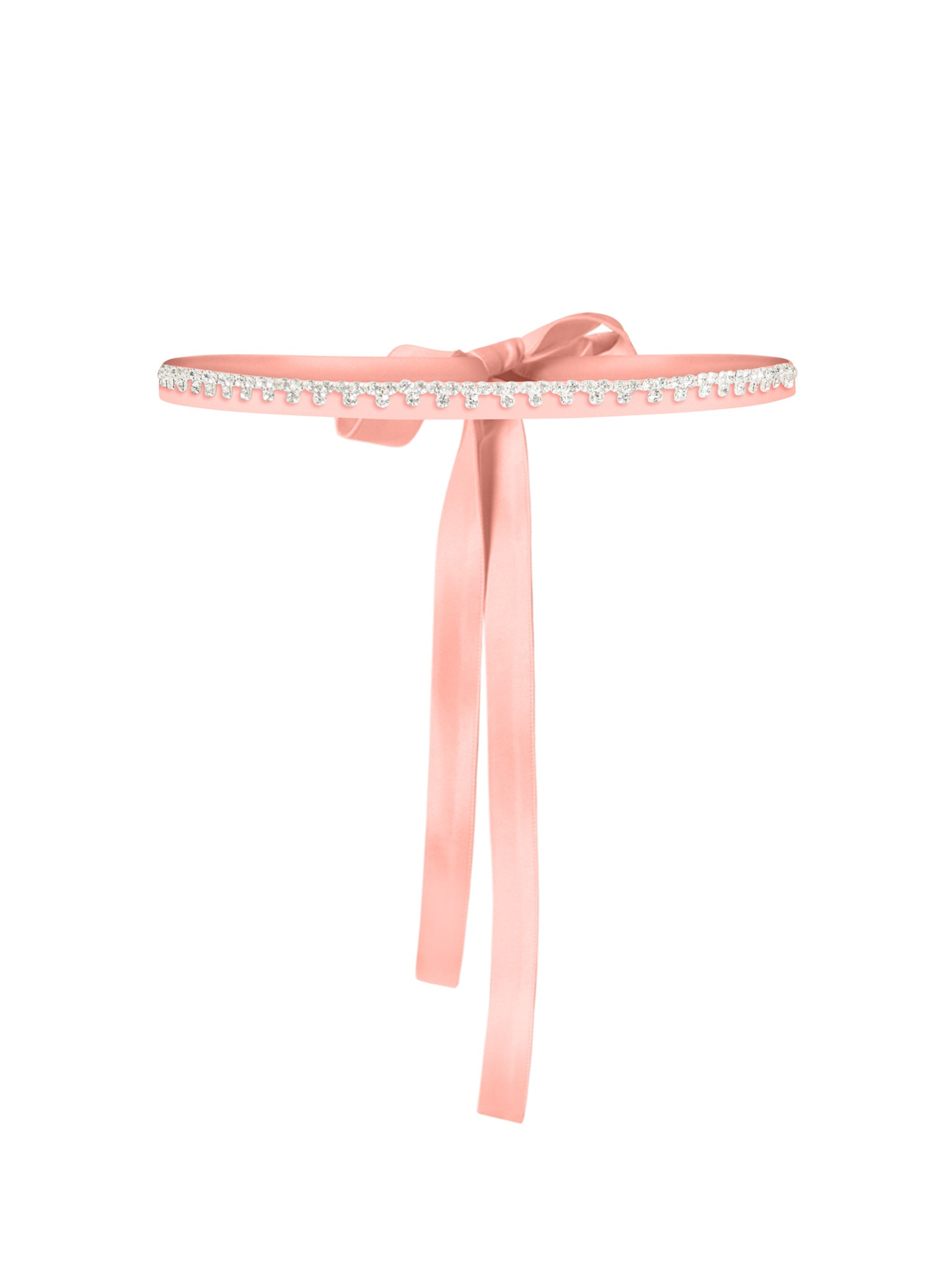 Tia Dorraine Women's Pink / Purple Crystal-embellished Belt - Coral