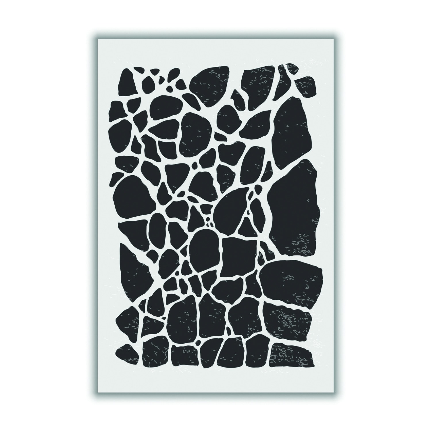 Black Abstract Collection #2 Small Stanley Print House