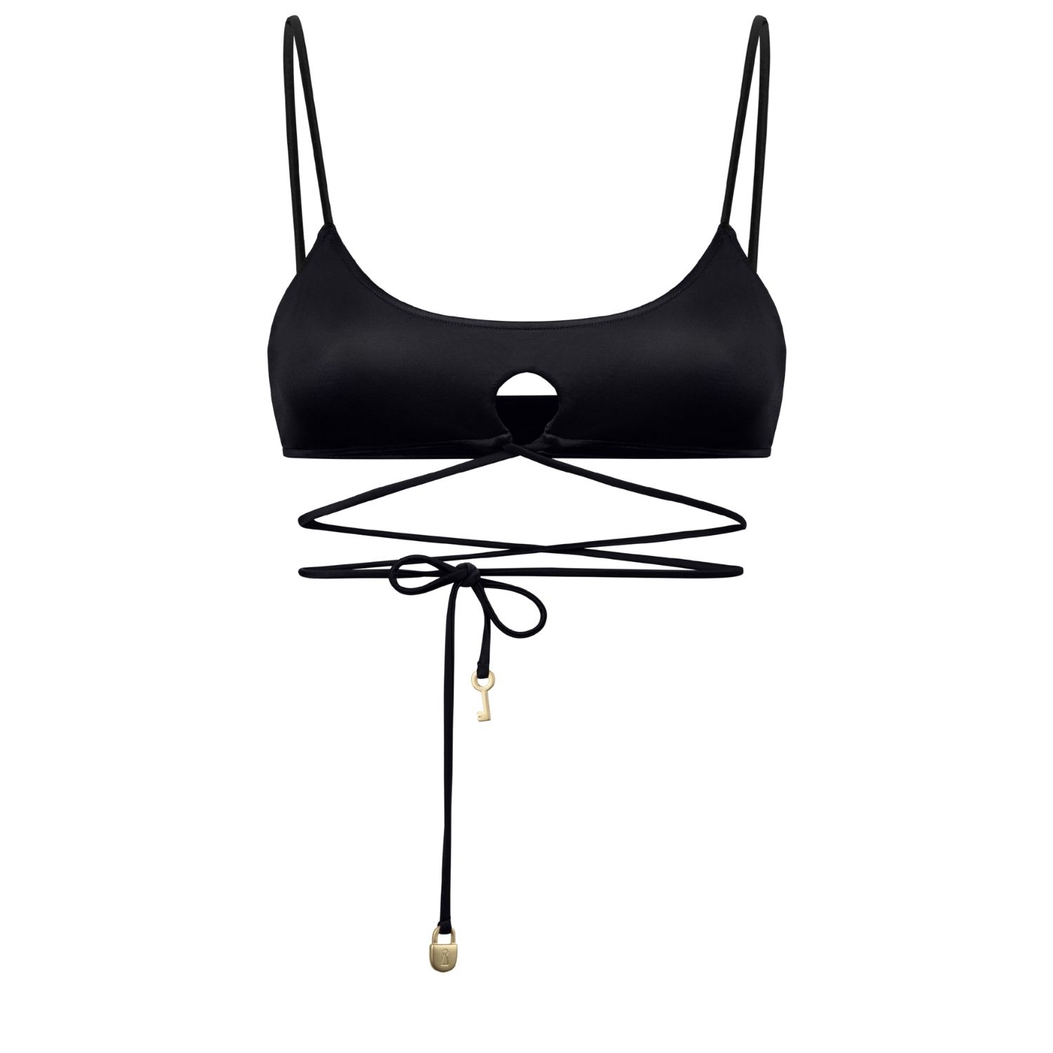 Bianca Resortwear Women's Romi Bikini Top In Black In Black