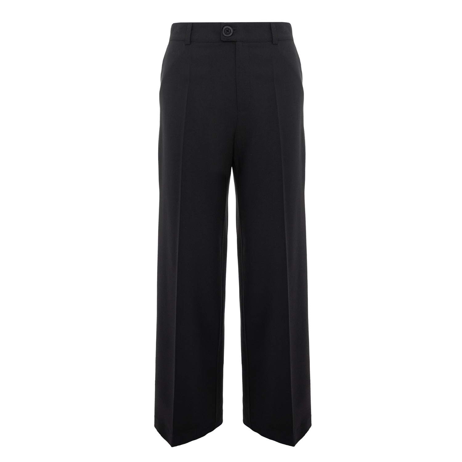 Framboise Women's Amalfi Long Black Wool Pants In Black