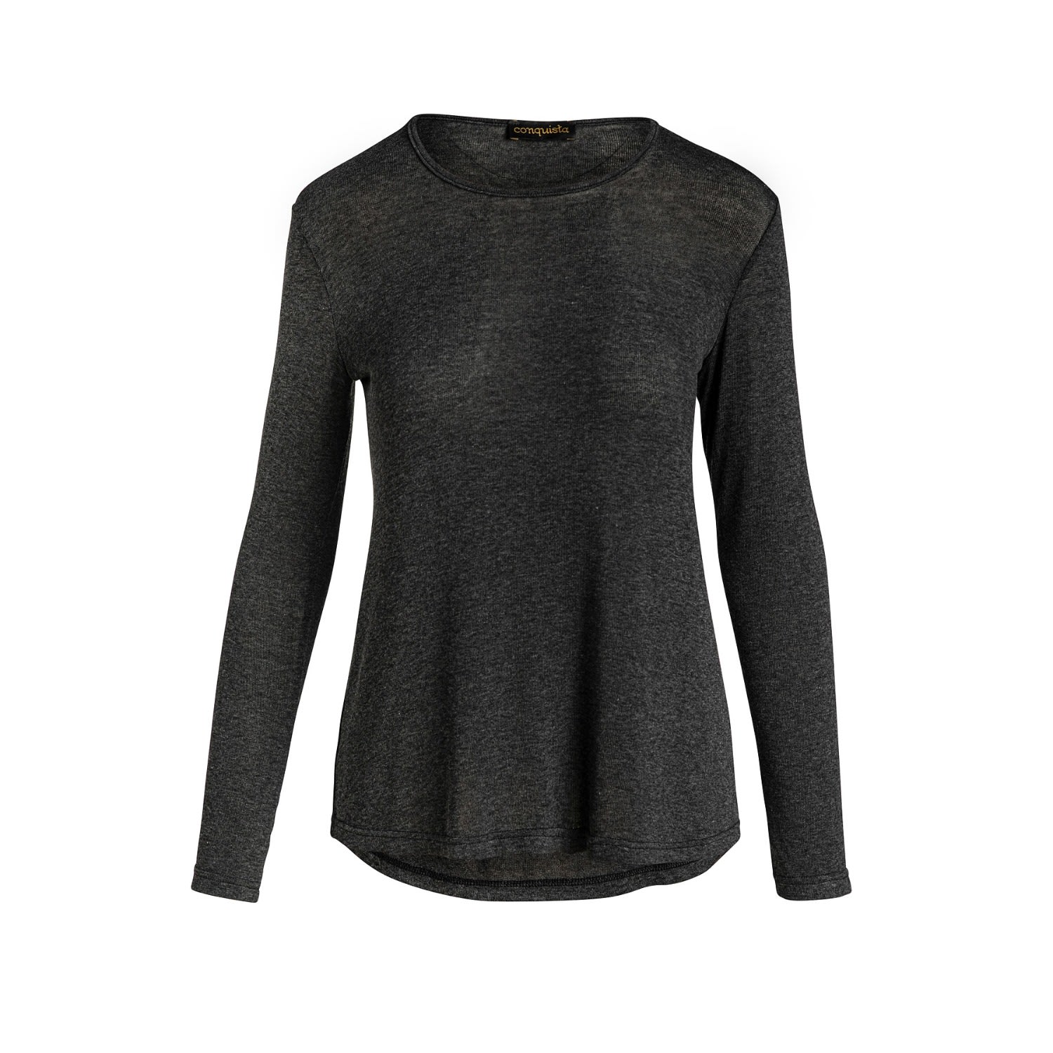 Women’s Dark Grey Fine Knit Top XXL Conquista