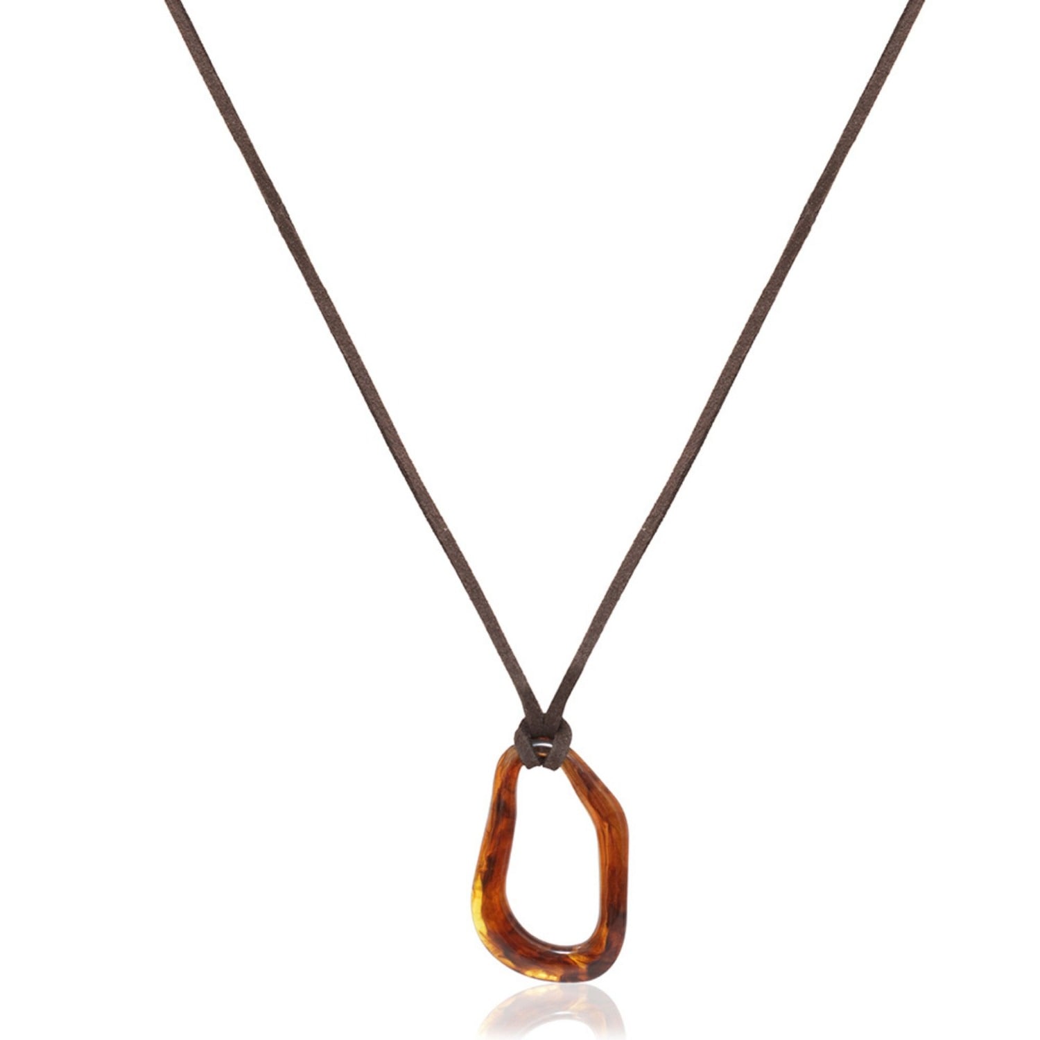 A Weathered Penny Women's Ember Necklace - Dark Brown In Brown