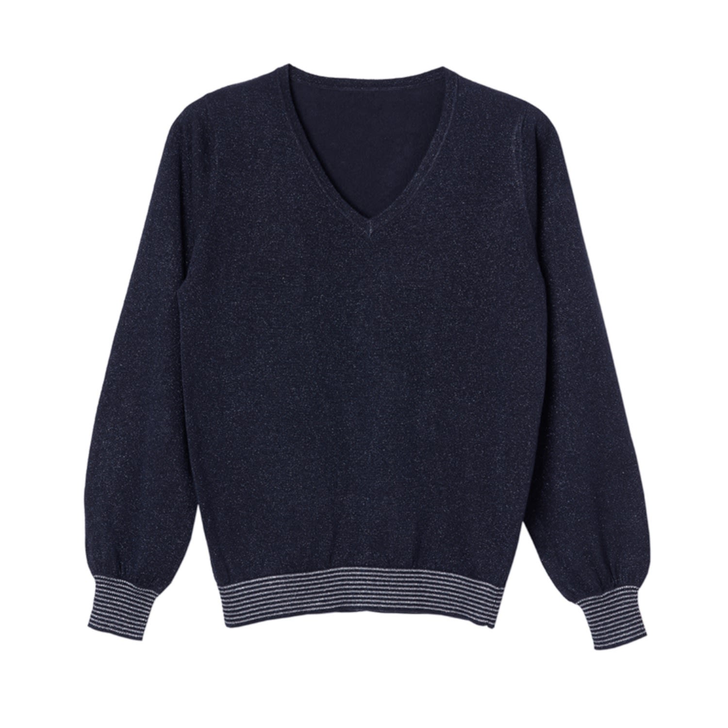 Cove Women's Blue Liliana Navy V Neck In Blue