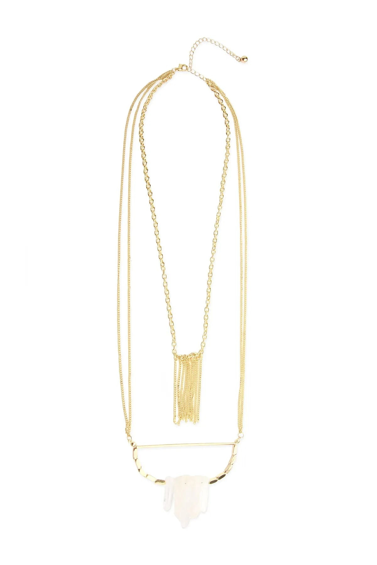 Saachi Women's Gold Boho Layered Chain Necklace In Gold