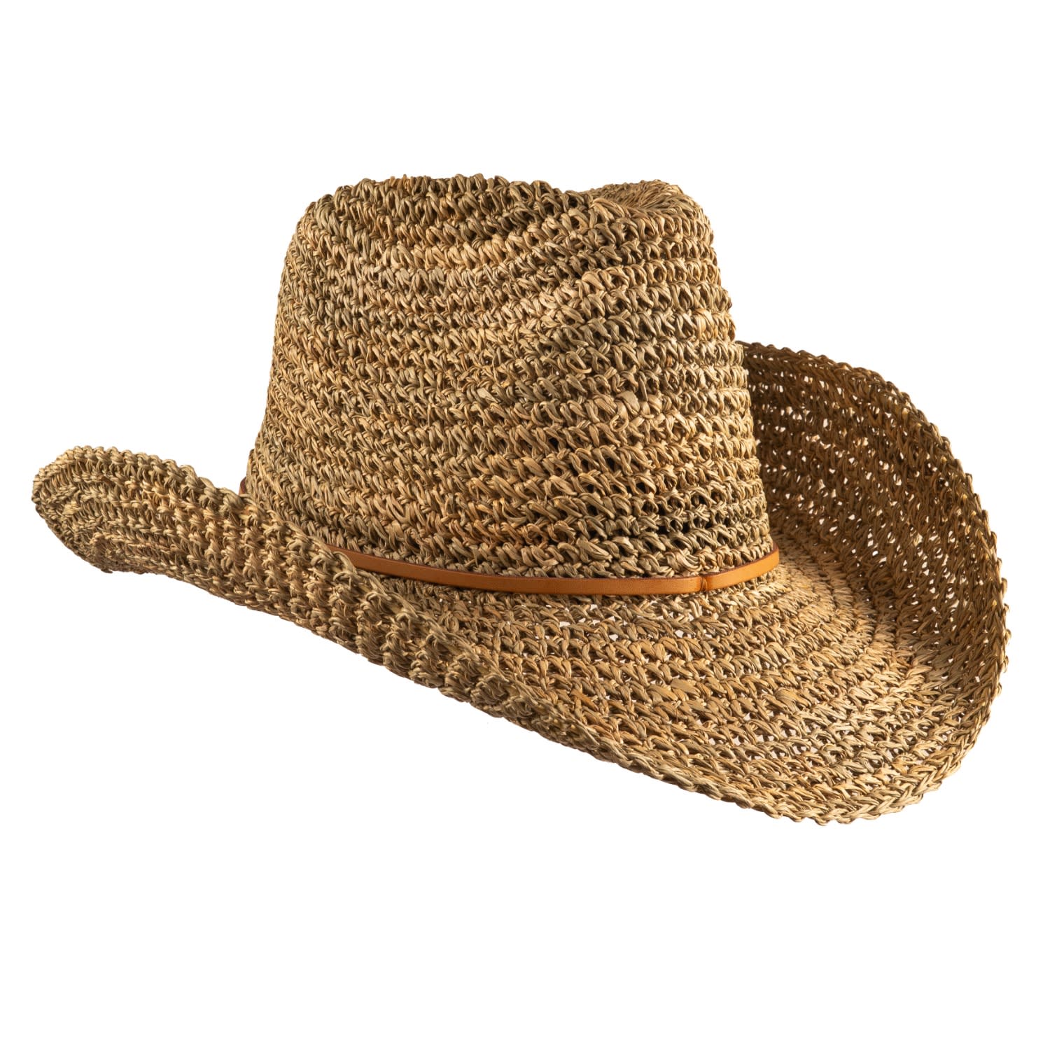 Shaded The Label Women's Neutrals Fowey Natural Straw Cowboy Hat In Brown