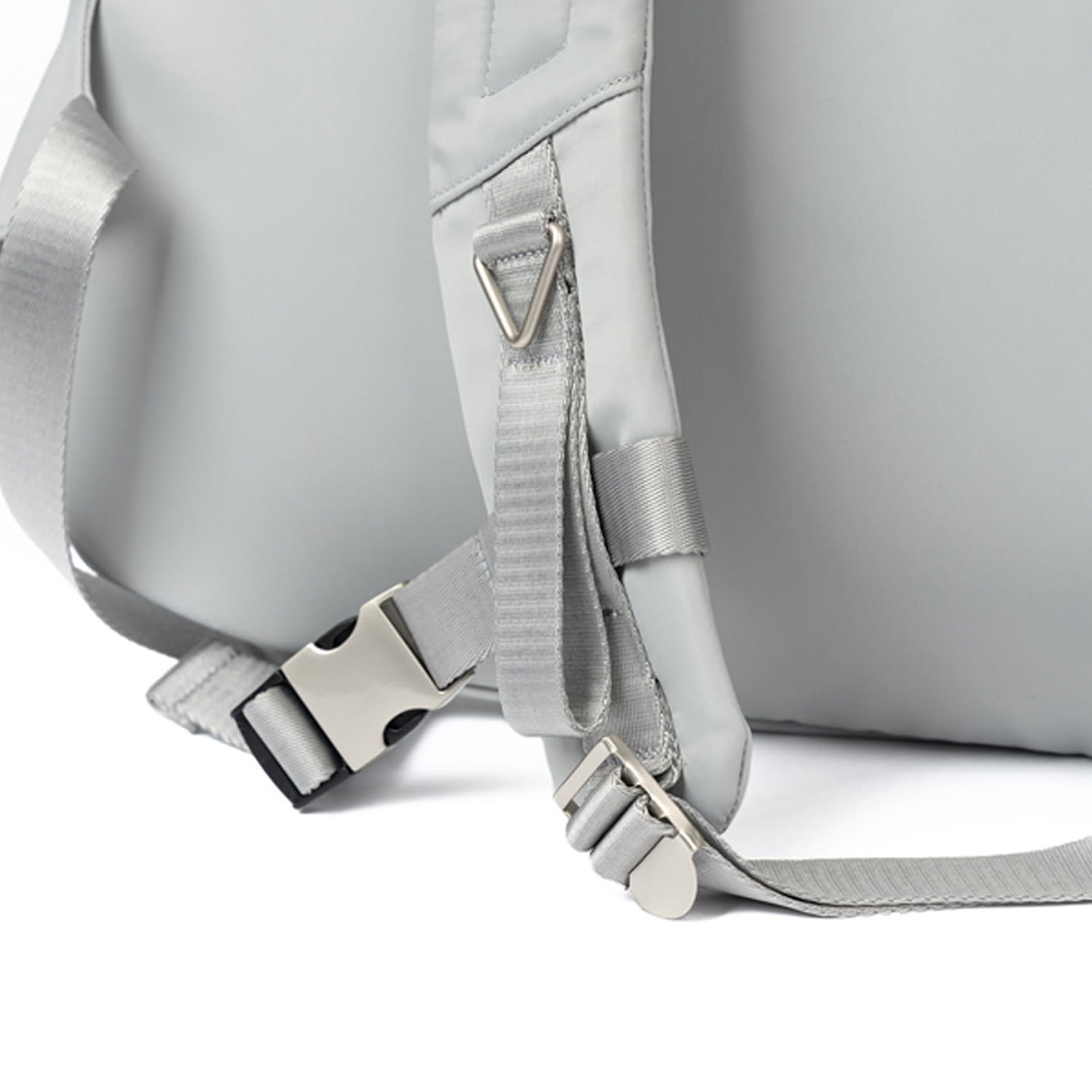 Hybrid Messenger Bag - Silver | HAH ARCHIVE | Wolf & Badger
