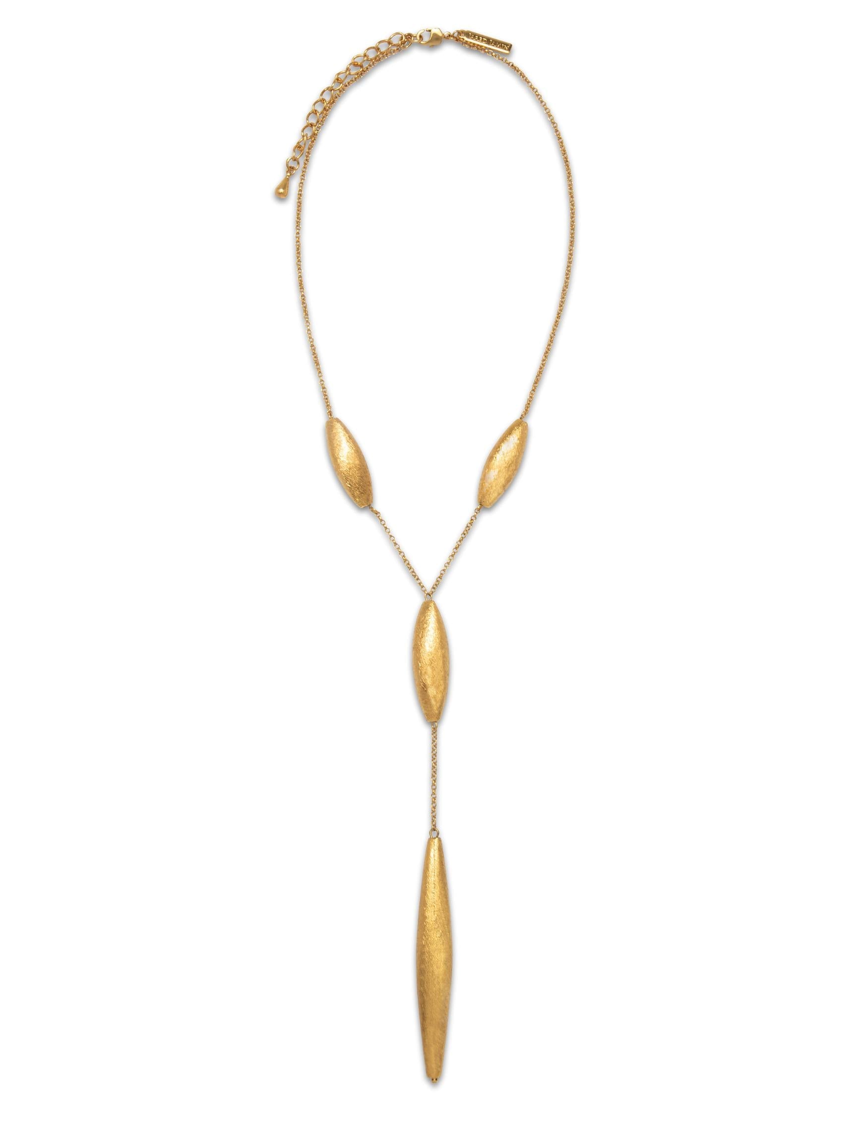 Jaredjamin Women's Gold Zeppelin Y-necklace