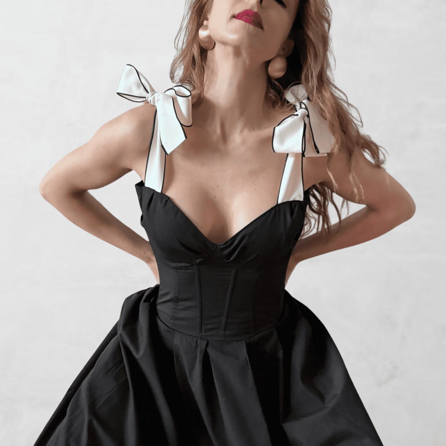 Black bodice dress new arrivals