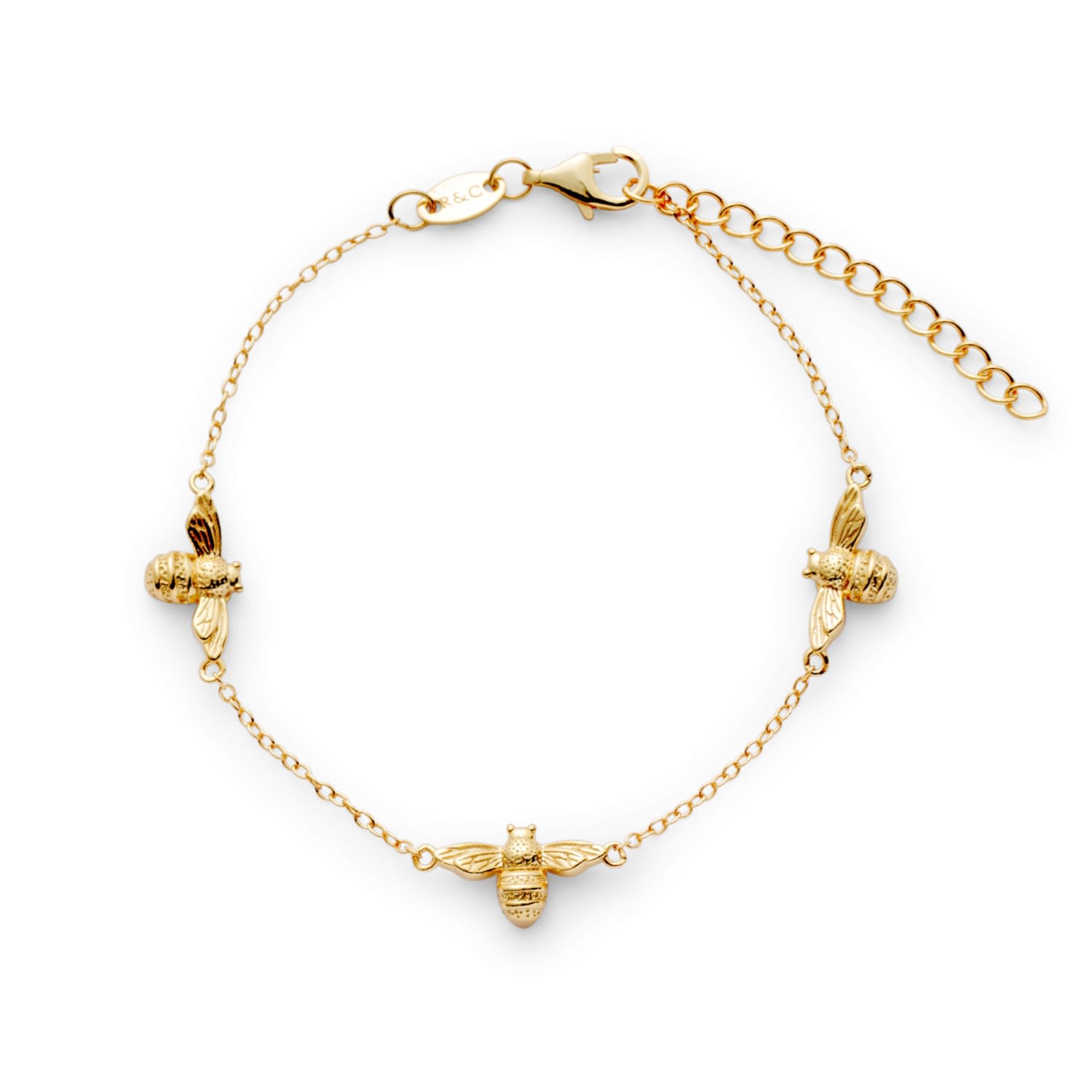 Women’s Gold Queen Bumble Bee Bracelet Rani & Co.