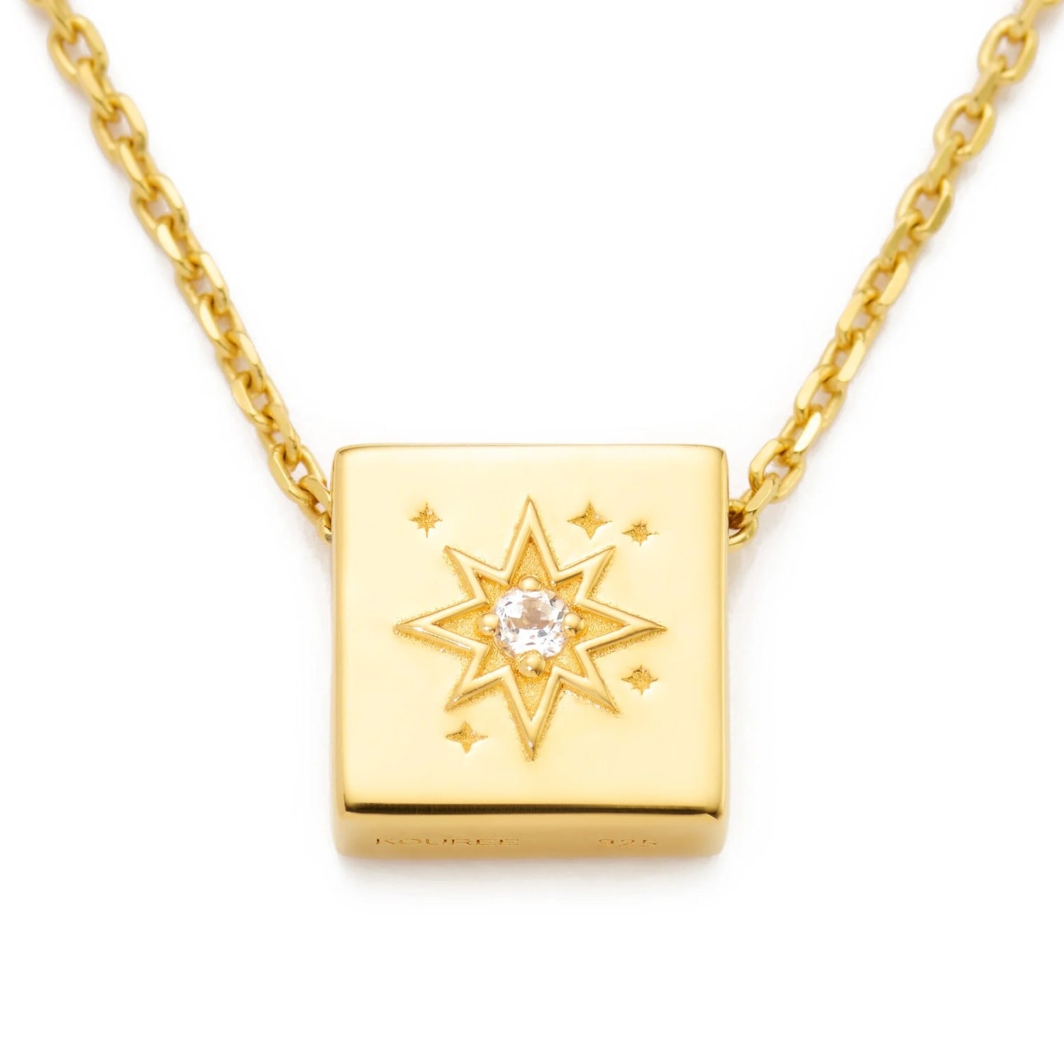 Women&rsquo;s Gold &rsquo;One Of A Kind&rsquo; Necklace Pendant Charm | Kouree