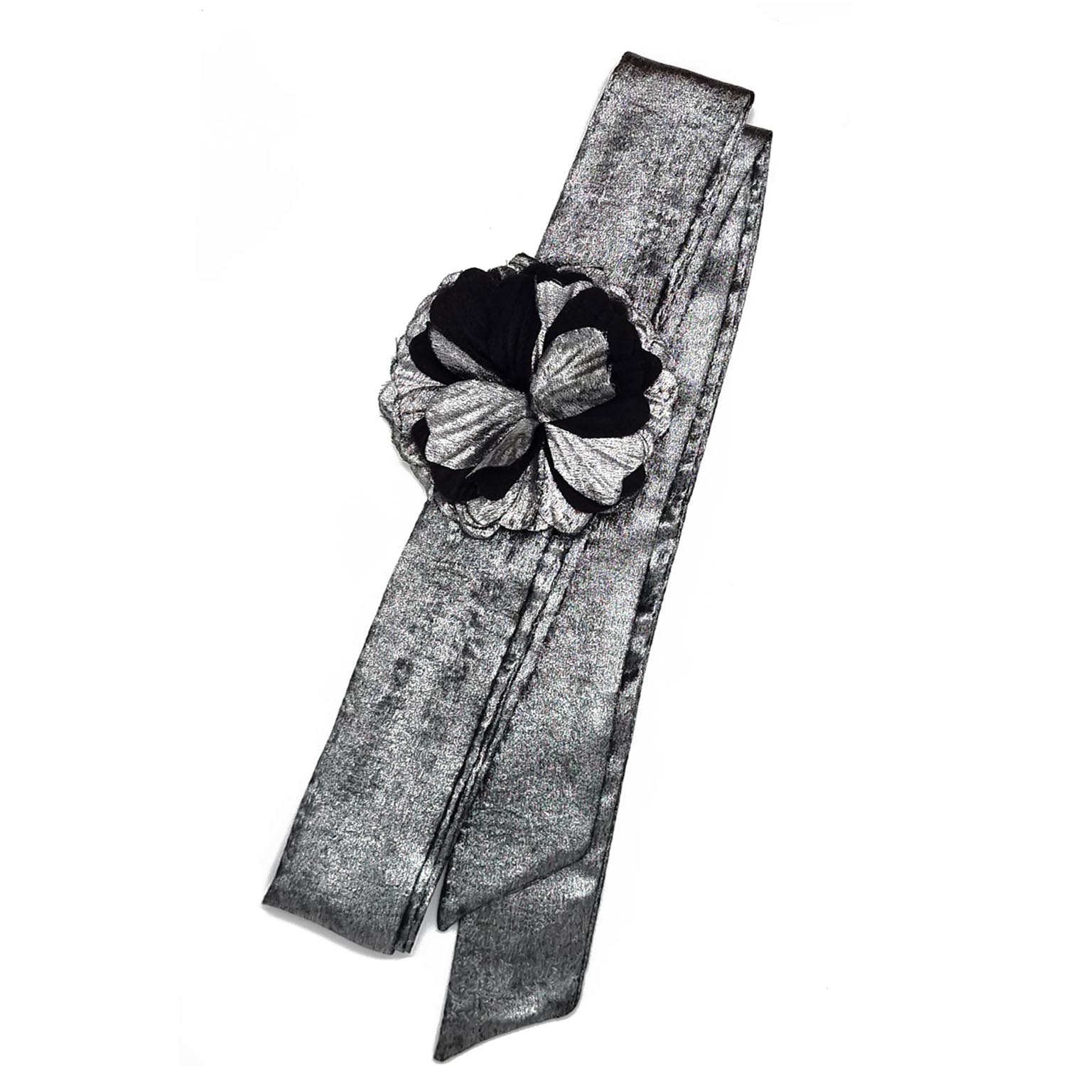 Nooki Design Women's Vera Corsage Scarf-silver