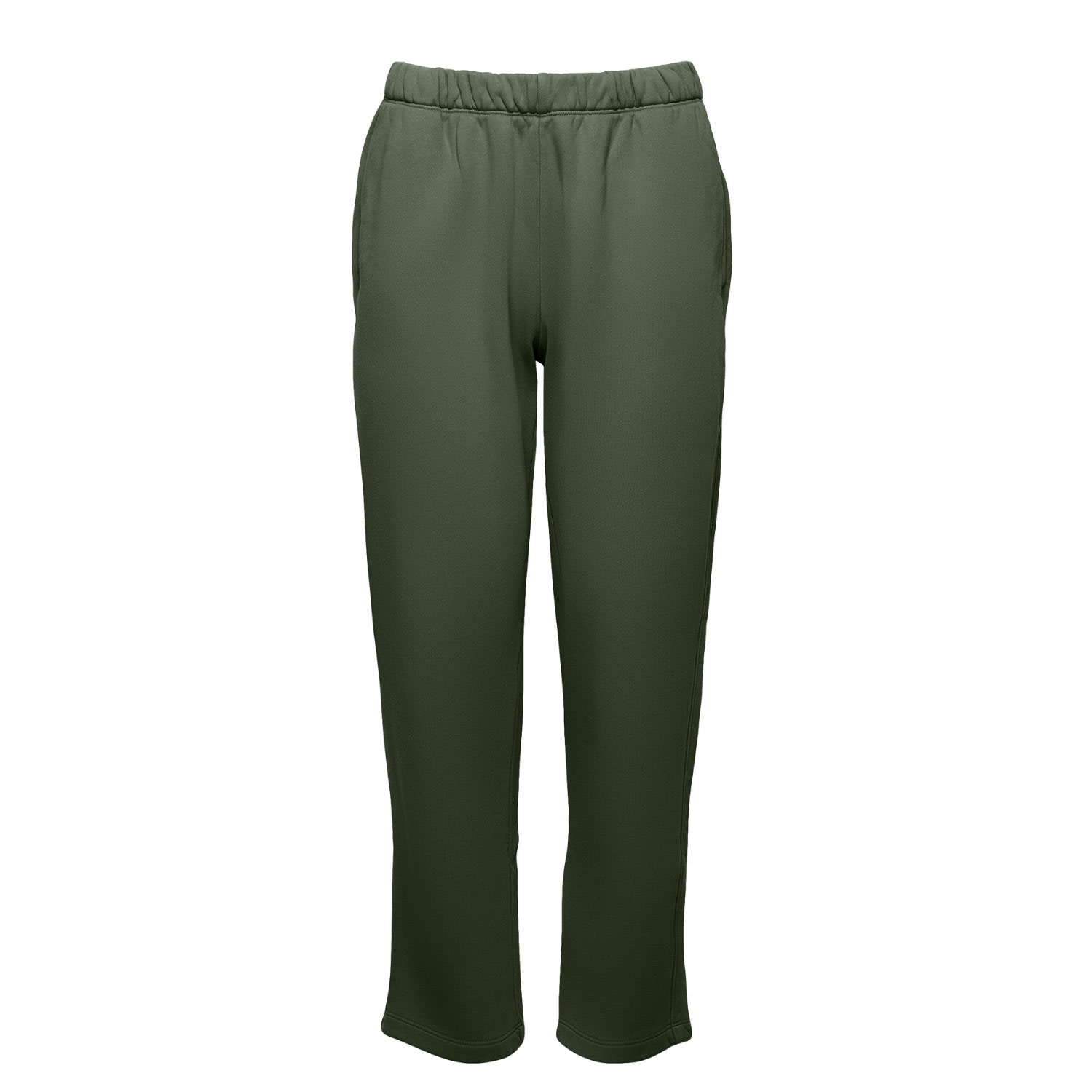Ocio Leisurewear Women's Green Cropped Pant In Spruce In Green