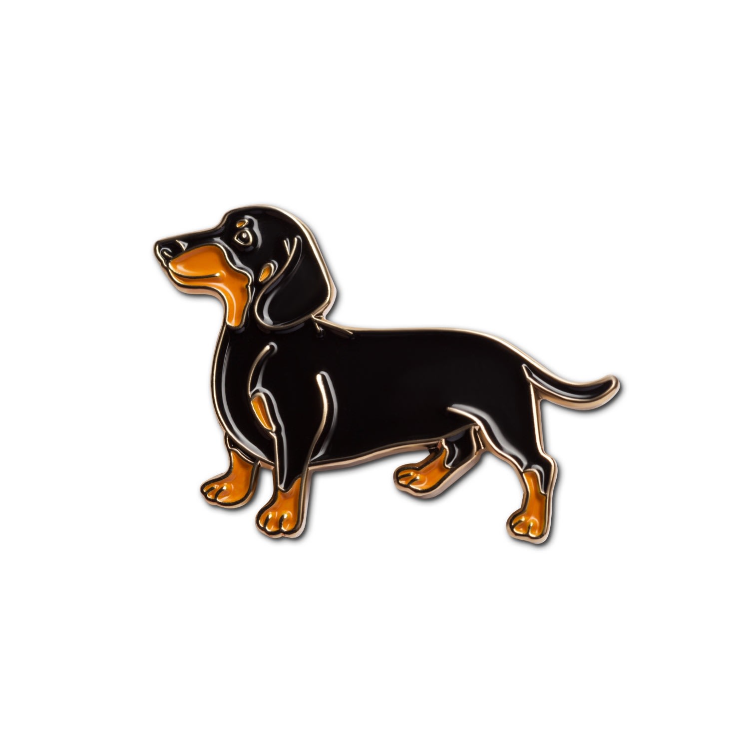 Women’s Enamel Pin Dachshund Make Heads Turn