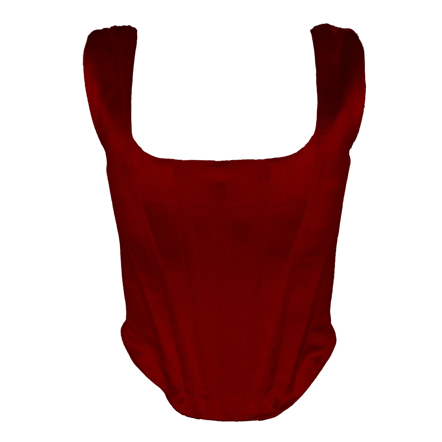 Crease Women's Cherry Red Astrid Corset In Red