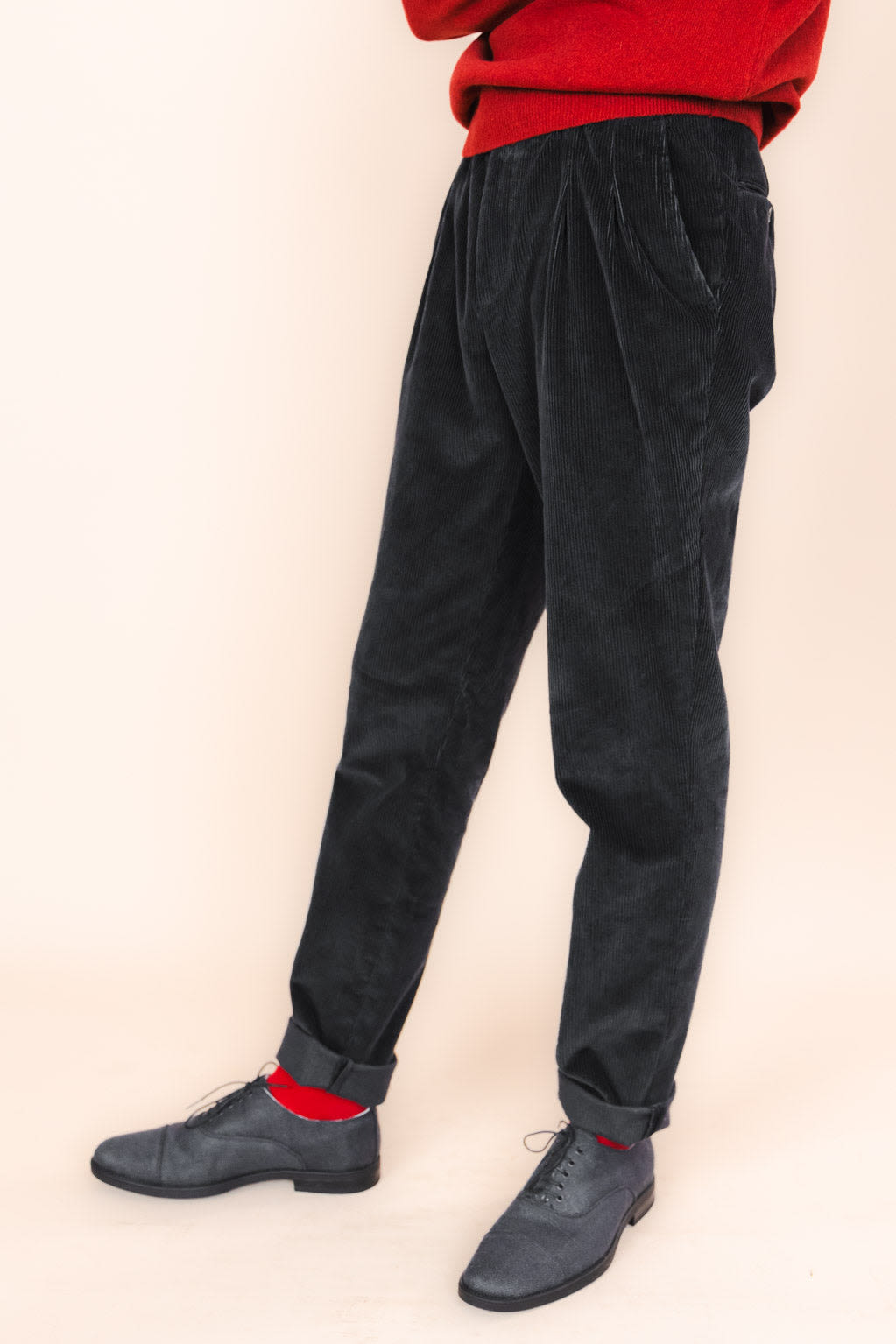 Tapered Jogger Pants - Heather Grey