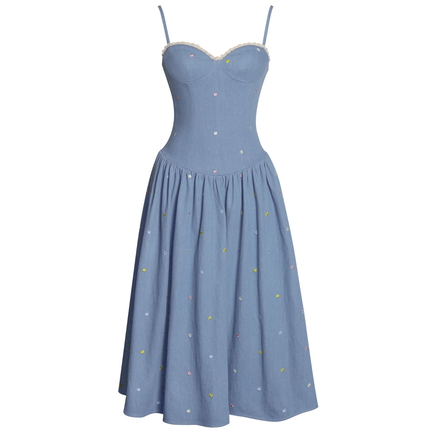 miss circle blue dress Miss Circle Women Valentina Baby Blue Boned Curve Edge Peplum Mini Dress