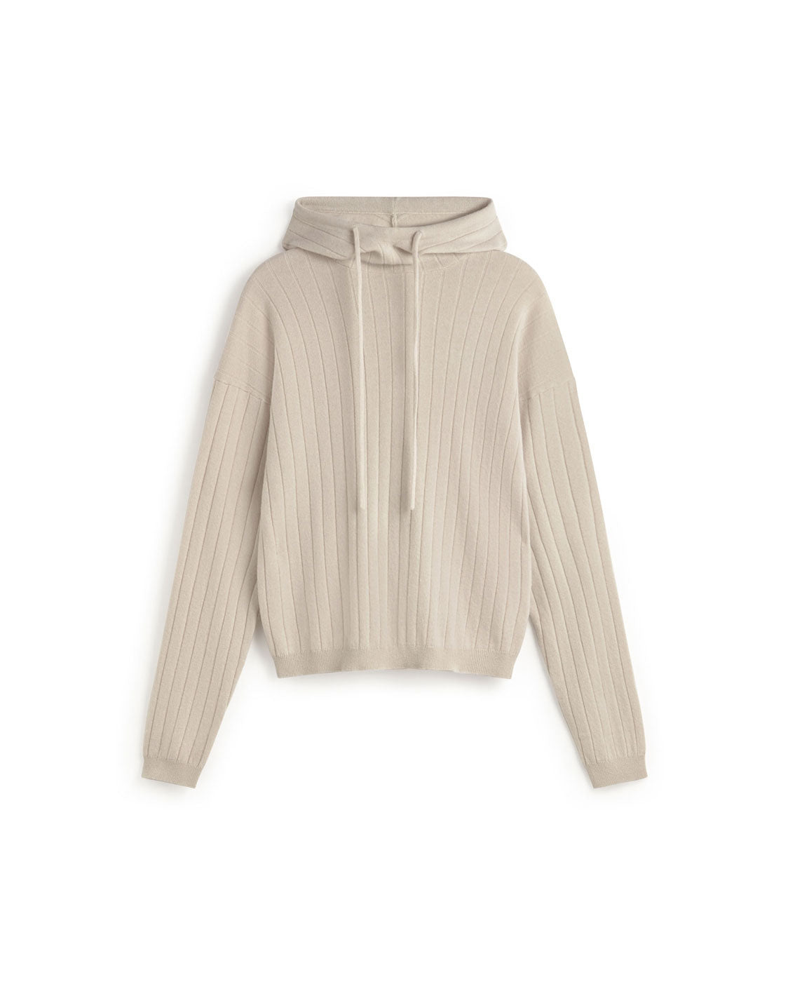 Thinking Mu Women's Grey Wool Alina Hoodie In Neutral