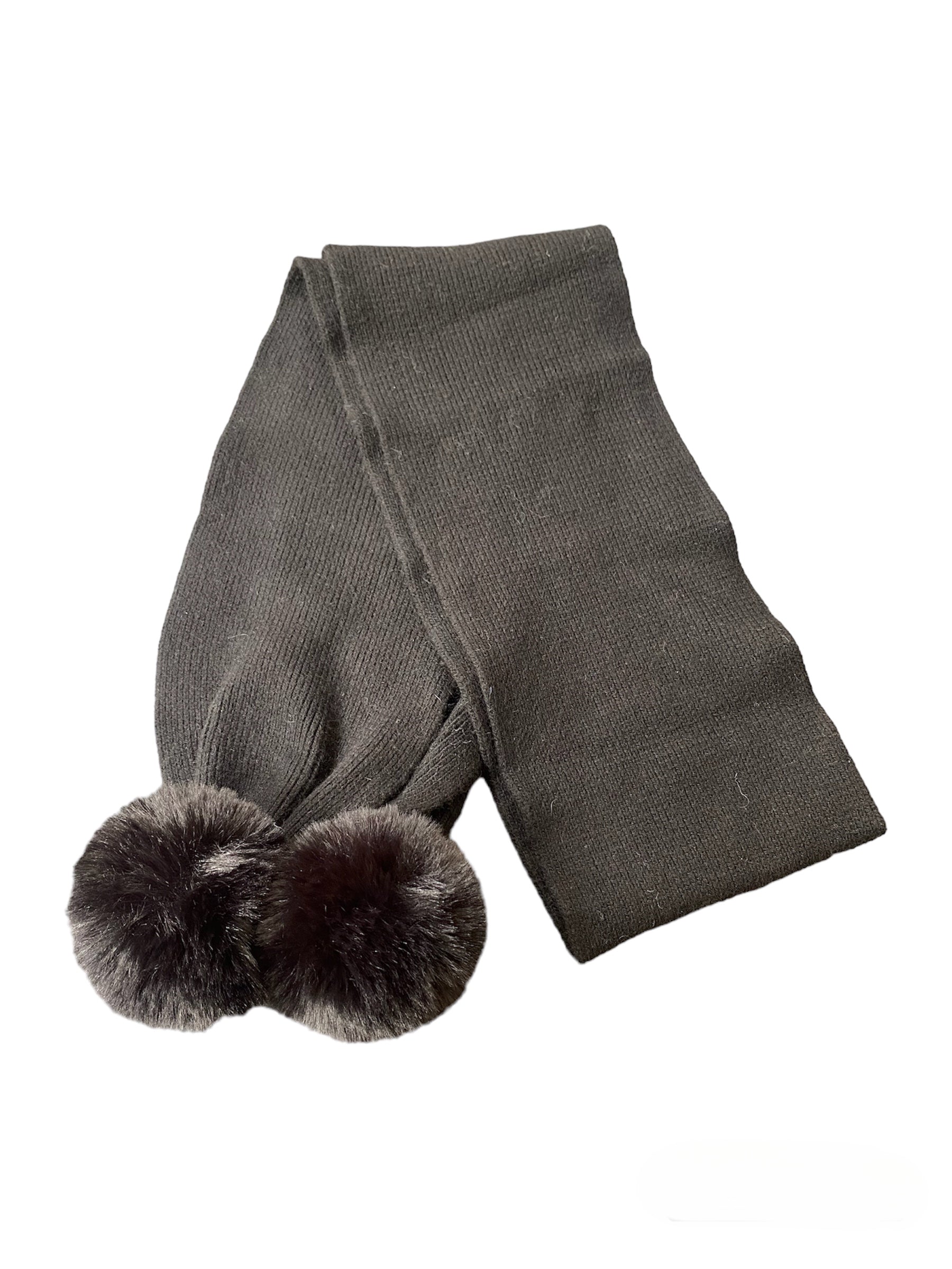 Women's Cashmere Scarf - Black | One Size | Lula-Ru