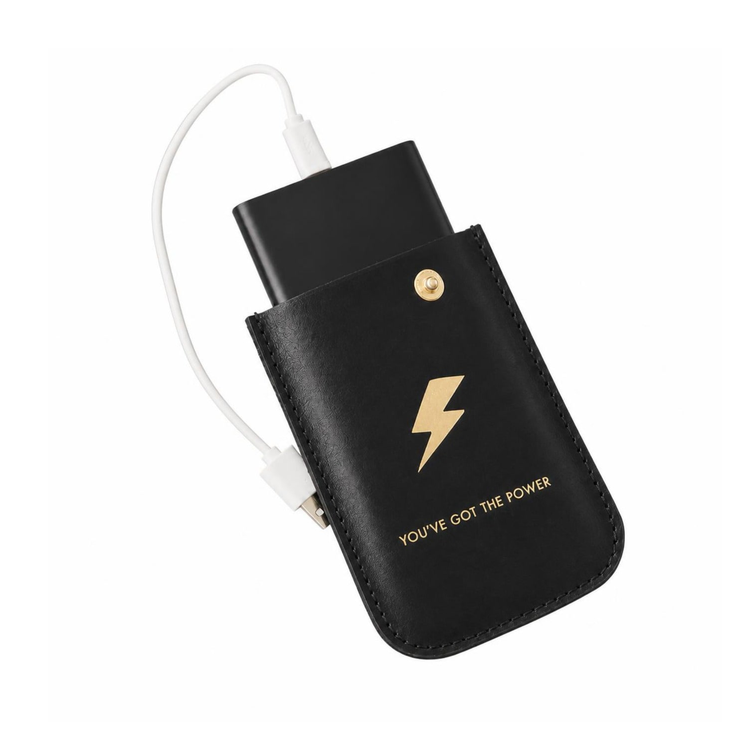 Power Pack In Black Leather Cover - | Vida Vida