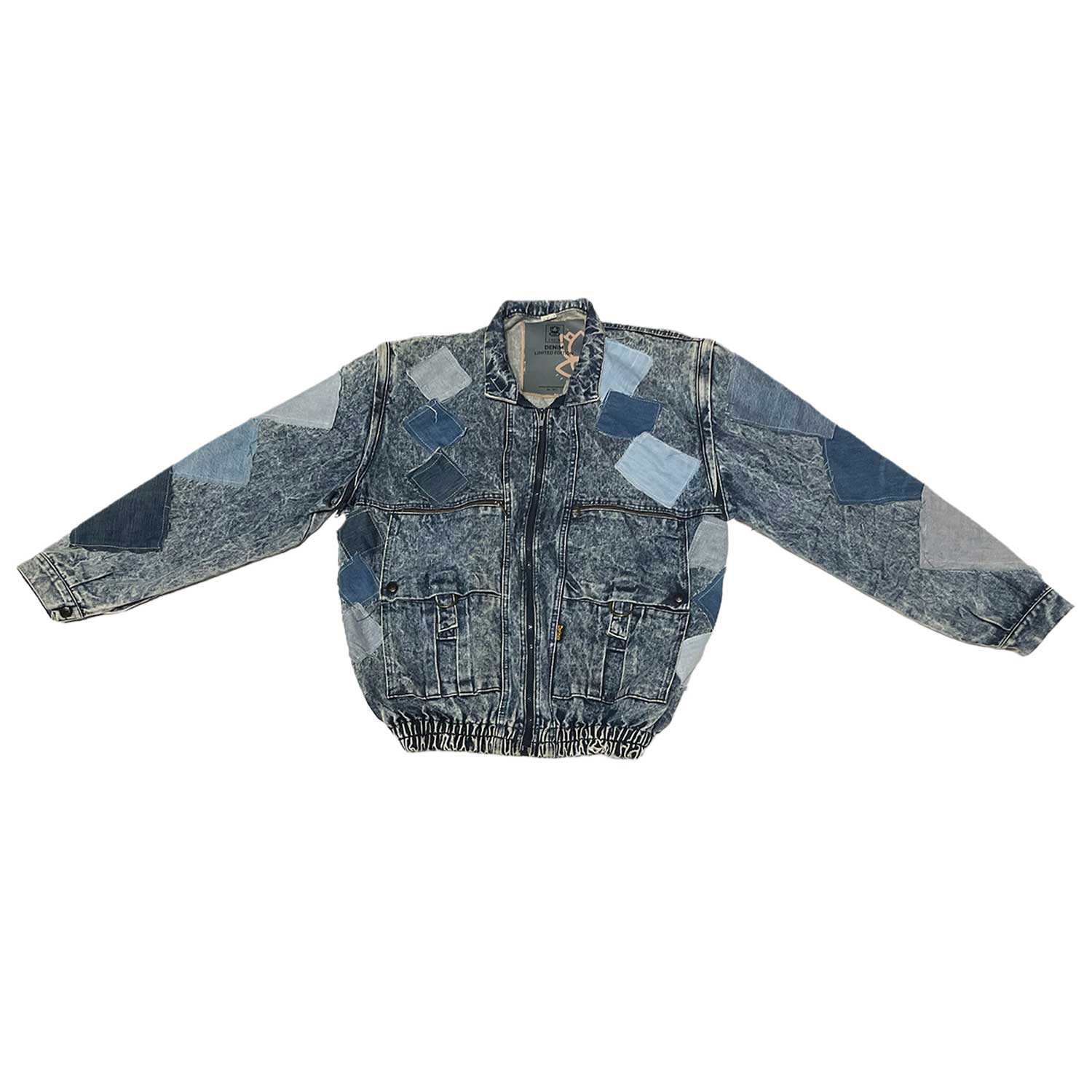 Zasta Studio Men's Blue Frayed Fusion Denim  N In Blue