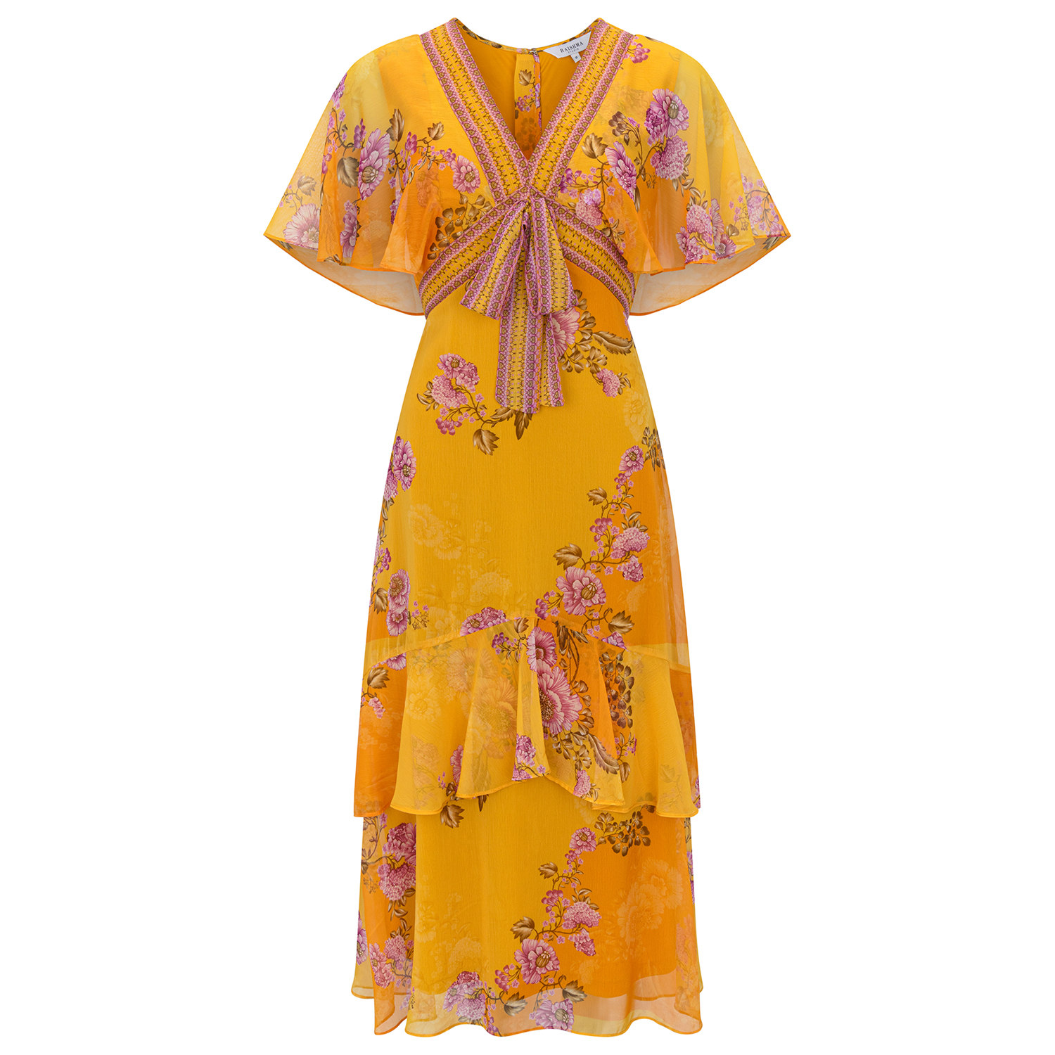 Raishma Women's Yellow / Orange Katie Yellow Dress