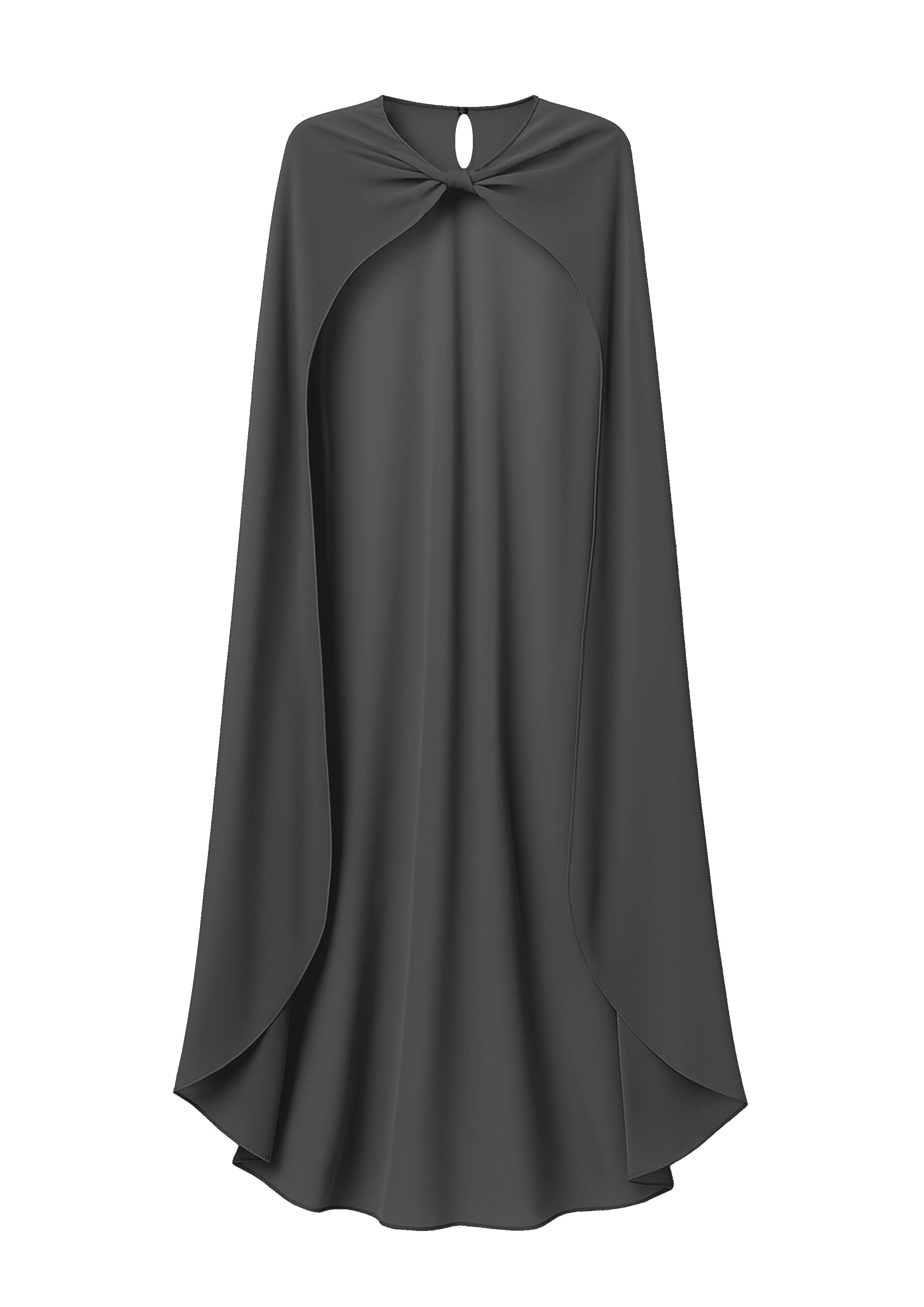 Nazli Ceren Women's Reya Chiffon Cape In Black In Black