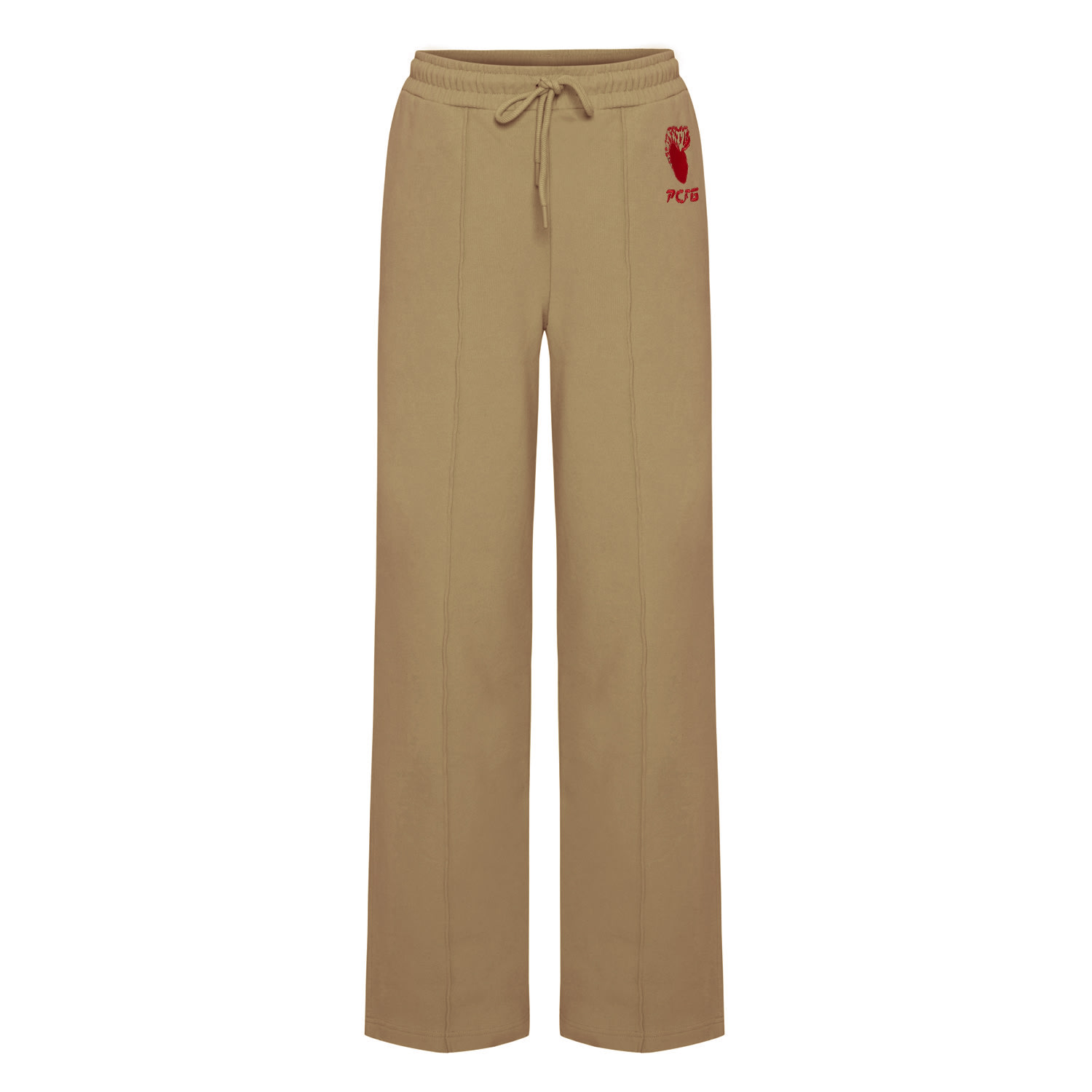 Pcfg Women Destroyed Sweat Pant - Covert Green In Green