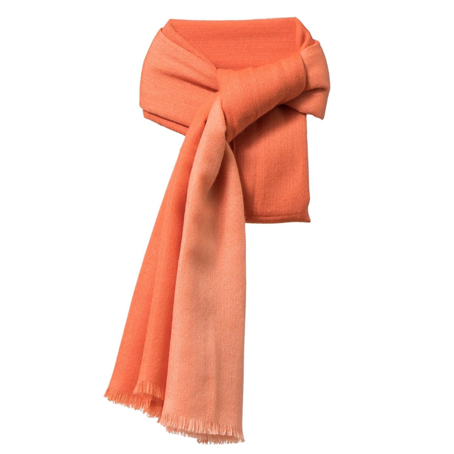 Women’s Yellow / Orange Firecracker Cashmere Orange Scarf - Unisex Scarves by Franci