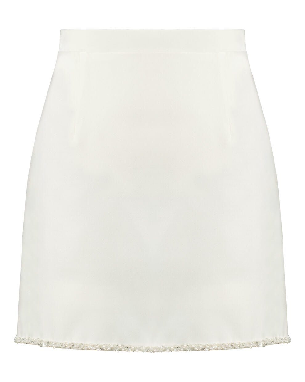 Women’s White The Misty Eyed Skirt Xxs Aryadne