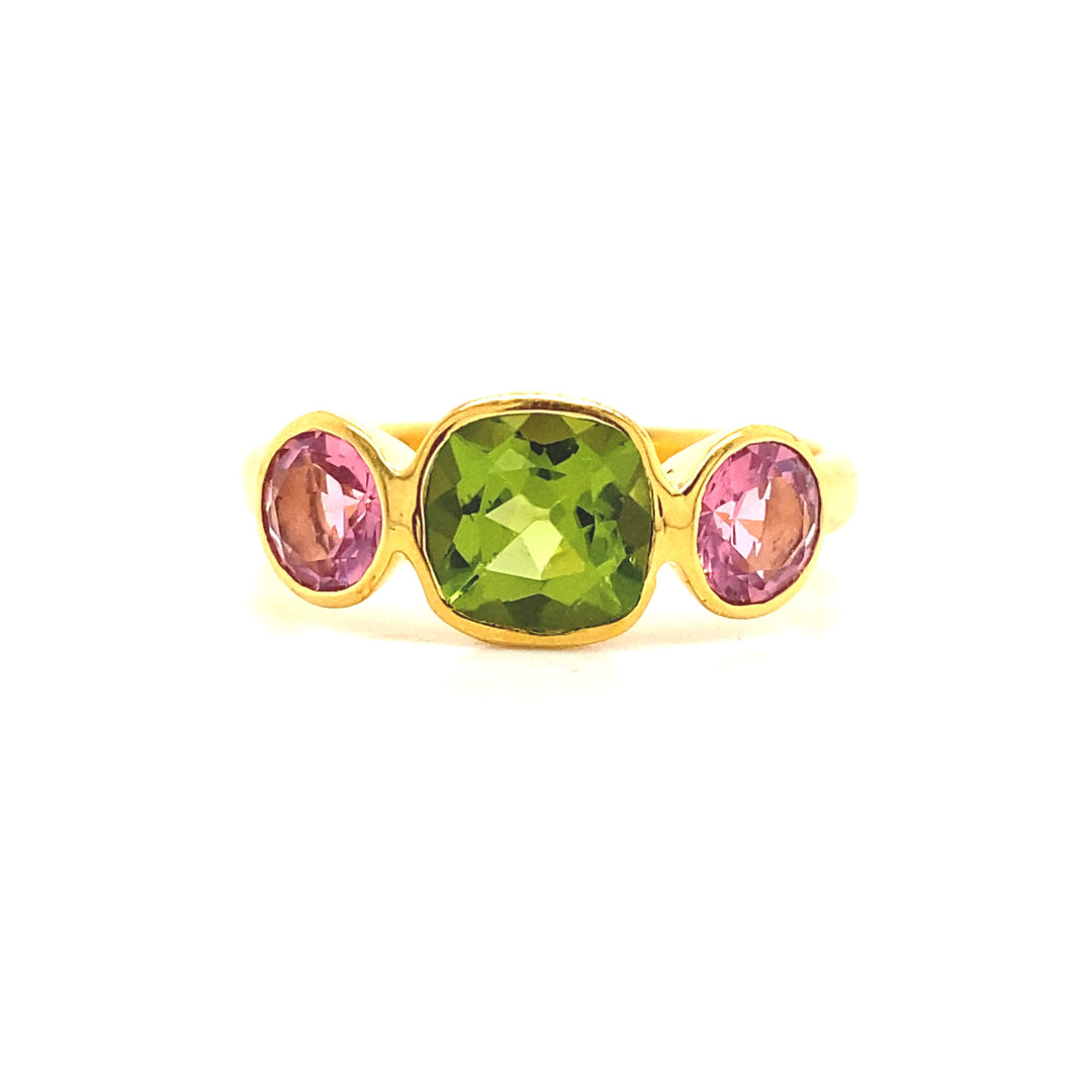 Green / Pink / Purple Lady Mary Gem Bazaar Jewellery