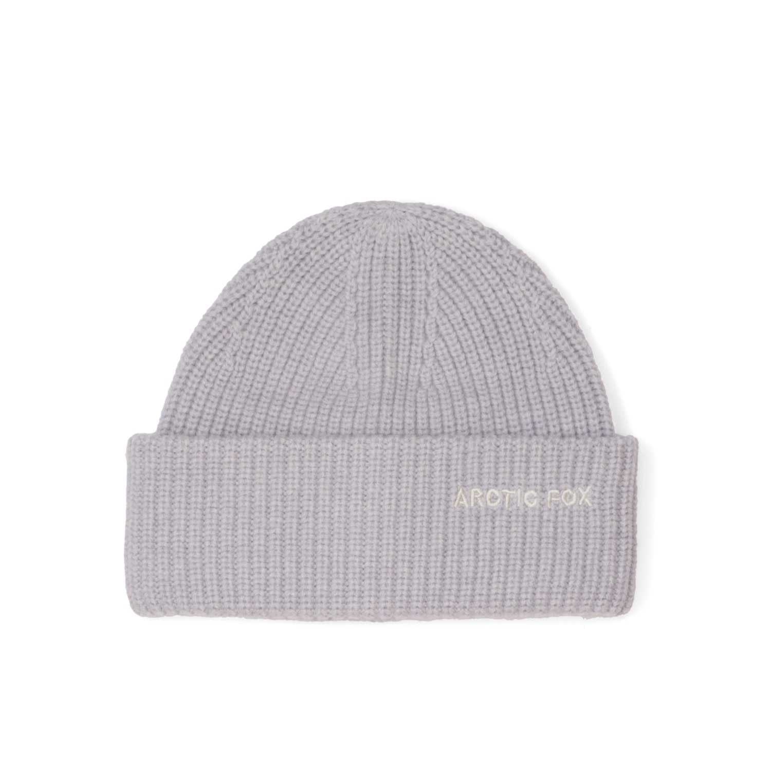Arctic Fox & Co. Women's Embroidered Merino Wool Beanie - Grey Melange In Gray
