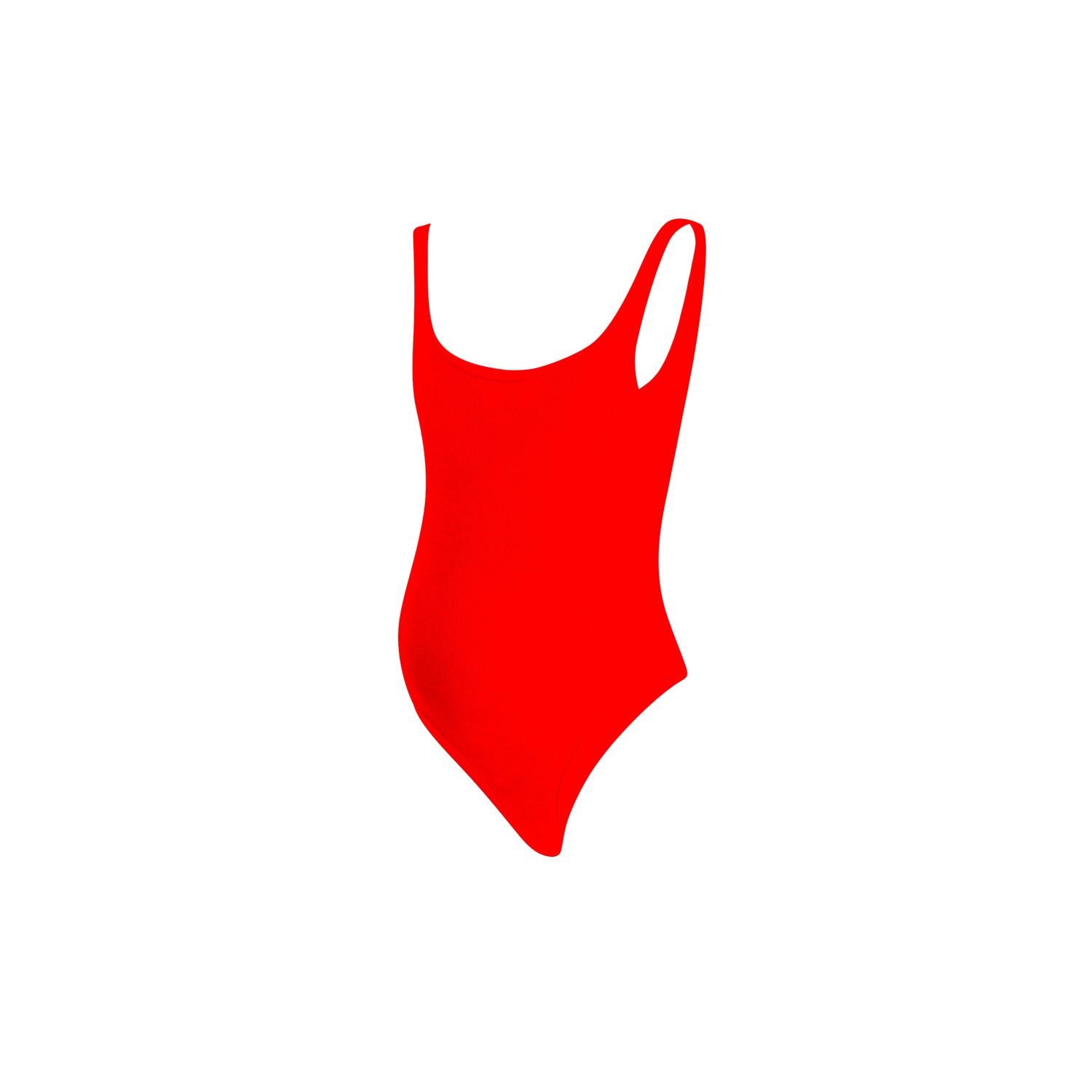 The Koozy Maternity Chani Bodysuit In Sunset Red
