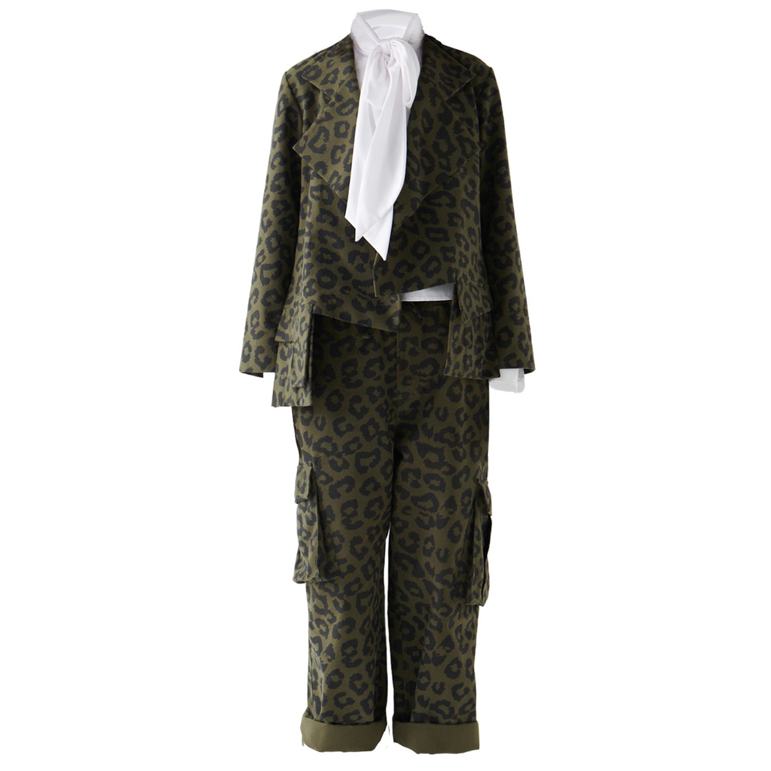 Green Leopard Suit Small Daneh